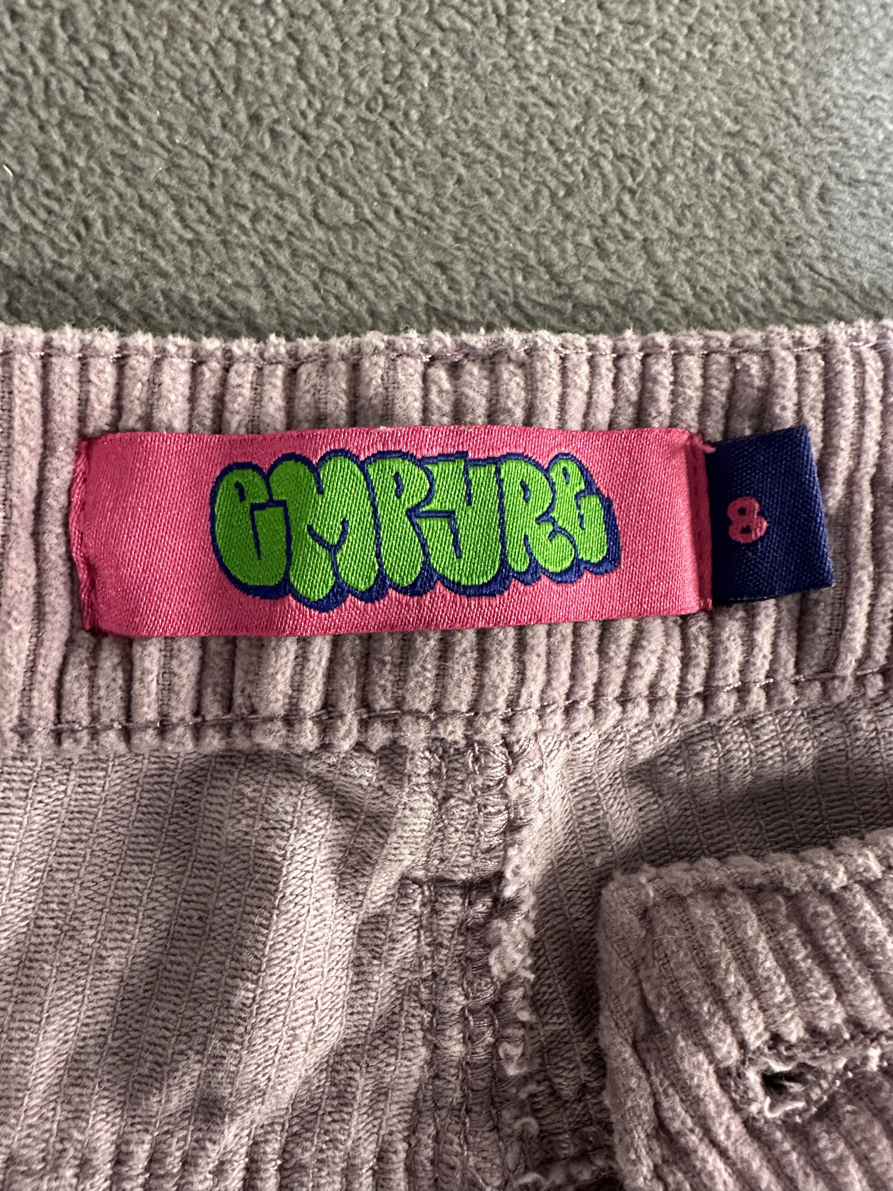 Empyre Empyre Tori Sk8 Baggy Corduroy Pants Sz 8 lavender 90s Y2K Size 30" / US 8 / IT 44 - 4 Thumbnail