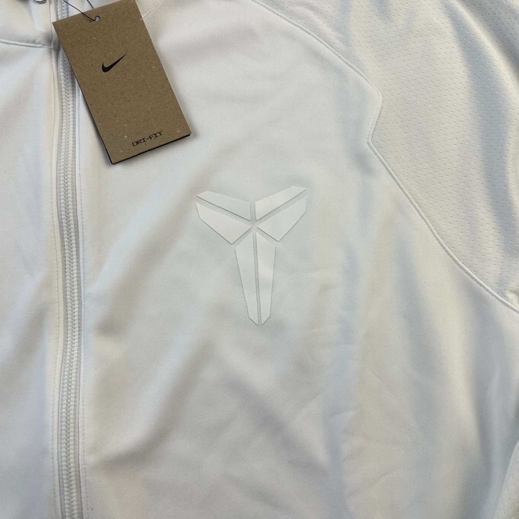 Nike Nike Jacket Kobe Bryant White Mens LT Large Tall Full Zip Halo Track Size US L / EU 52-54 / 3 - 4 Thumbnail