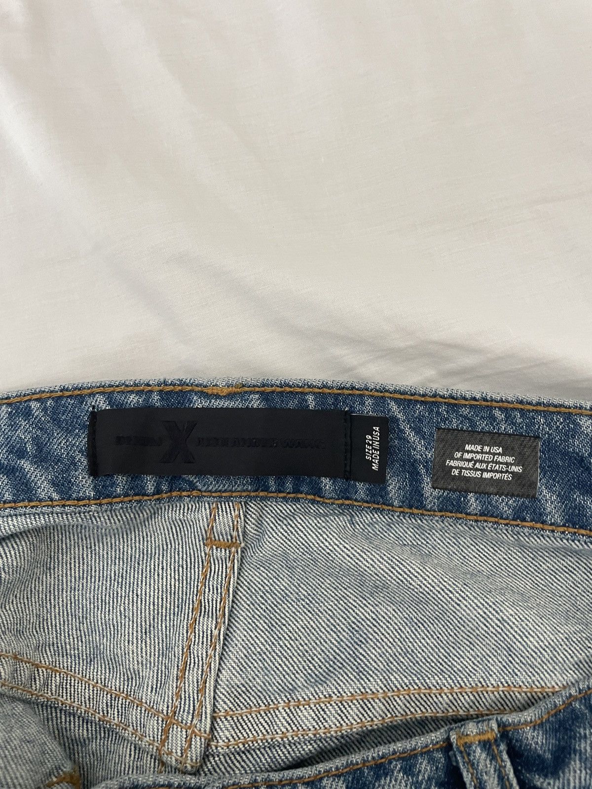 Alexander Wang High waisted Button Fly denim heans Size US 34 / EU 50 - 10 Thumbnail