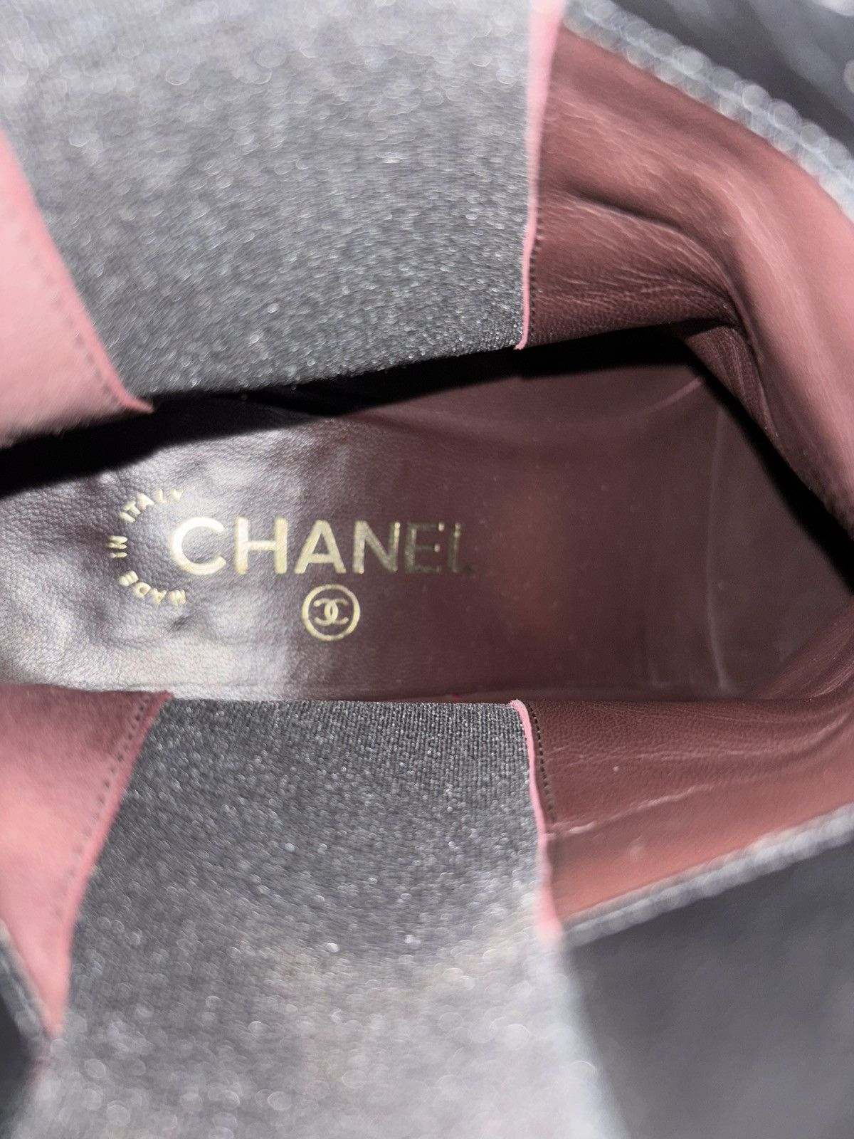 Chanel CHANEL 2014 Lucky Charms Moto Boots **SOLD** Size US 8.5 / IT 38.5 - 5 Thumbnail