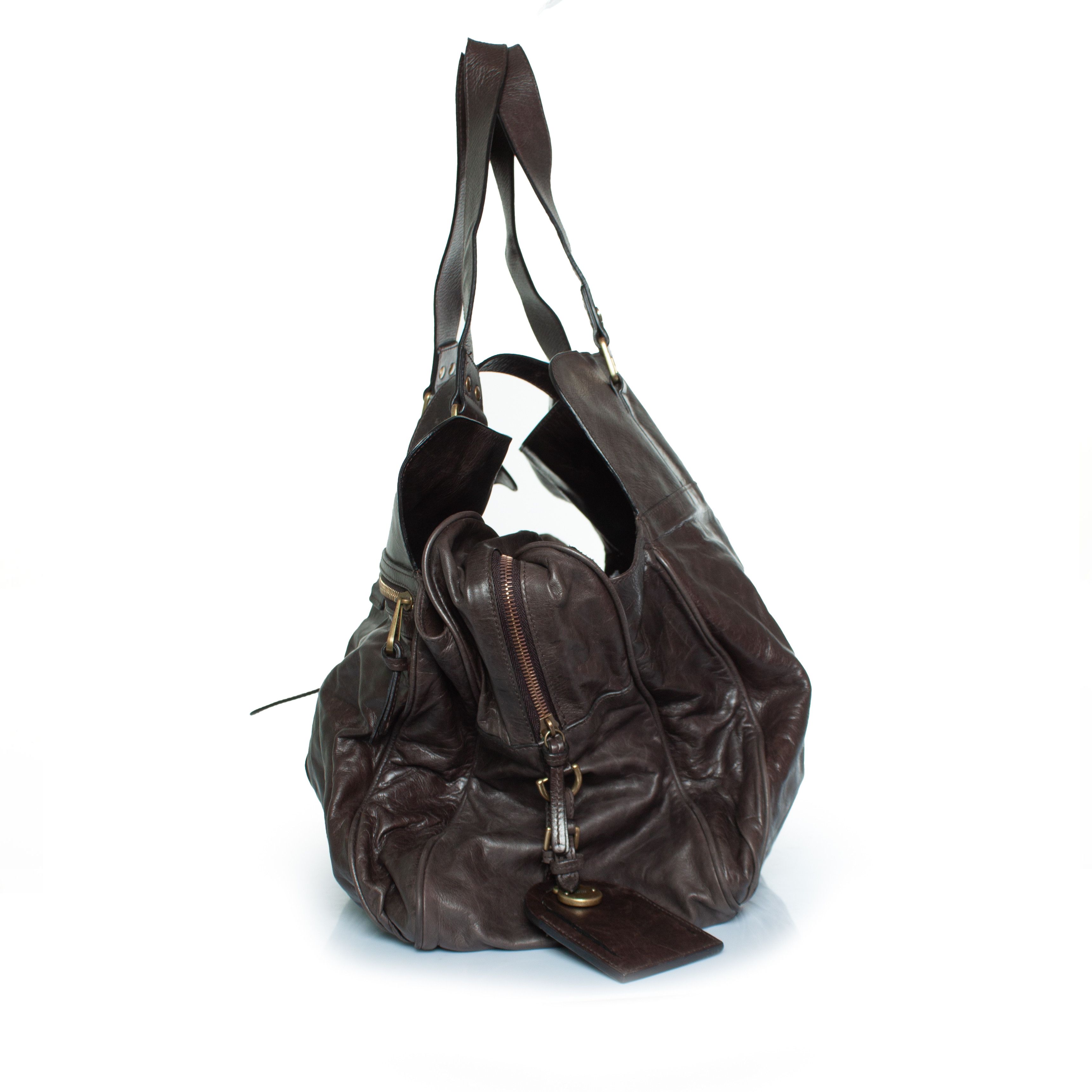 Mulberry Mulberry, Maxi Mabel reistas in bruin Size ONE SIZE - 4 Thumbnail