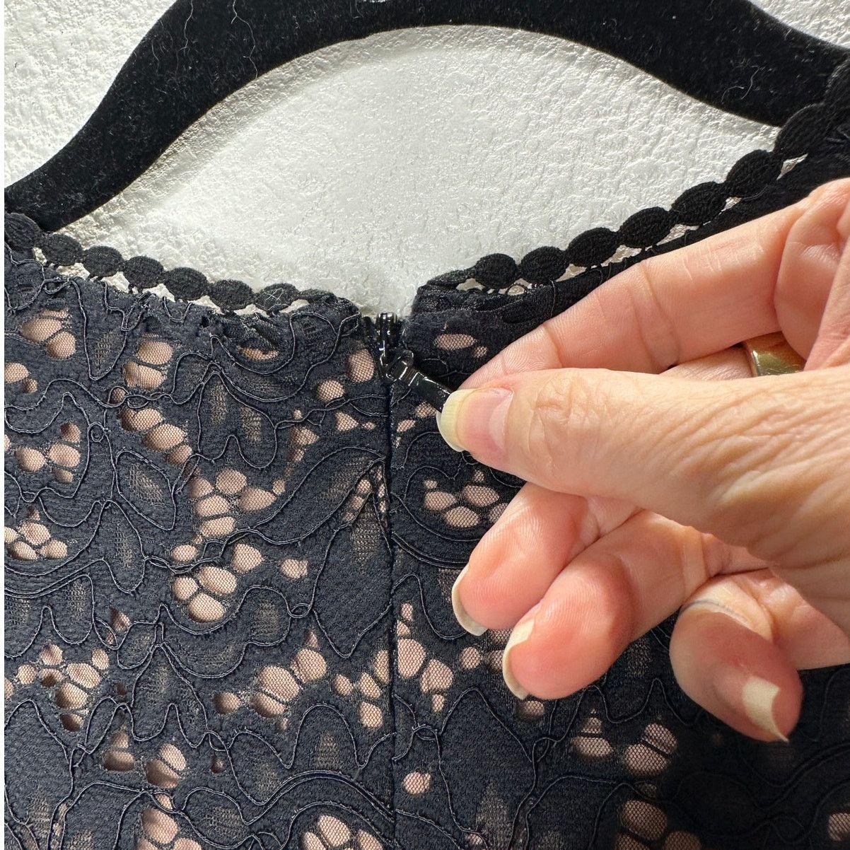 Jonathan Simkhai Jonathan Simkhai Black Eyelet Nude Lining Puff Sleeve Mini 4 Size S / US 4 / IT 40 - 10 Thumbnail
