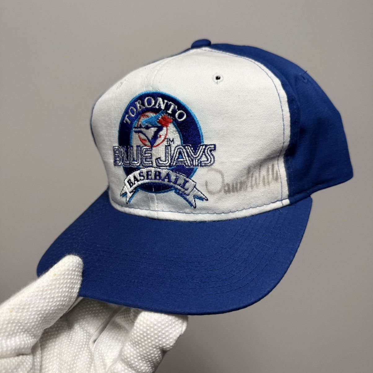 Starter Vintage 90s Toronto Blue Jays Starter Circle SnapBack Hat Size ONE SIZE - 2 Thumbnail