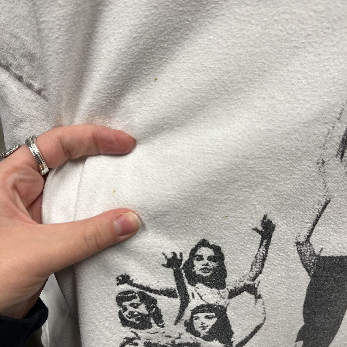 basketcase gallery Basketcase Ballerina White Zachary Kinninger T-Shirt XXL 2XL Size US XXL / EU 58 / 5 - 3 Thumbnail