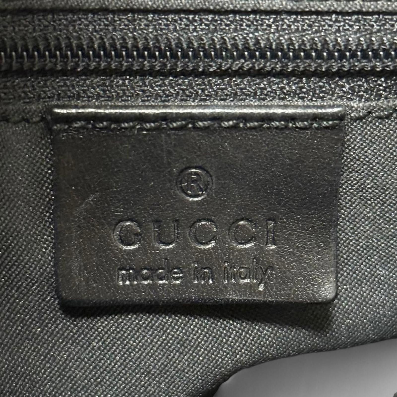 Gucci Gucci - Women's Black GG Shoulder Bag Size ONE SIZE - 7 Thumbnail