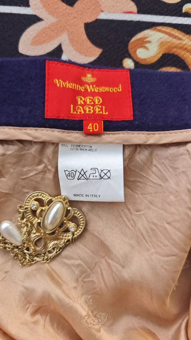 Vivienne Westwood Vivienne Westwood Purple hemmed skirt Size 26" / US 2 / IT 38 - 8 Thumbnail