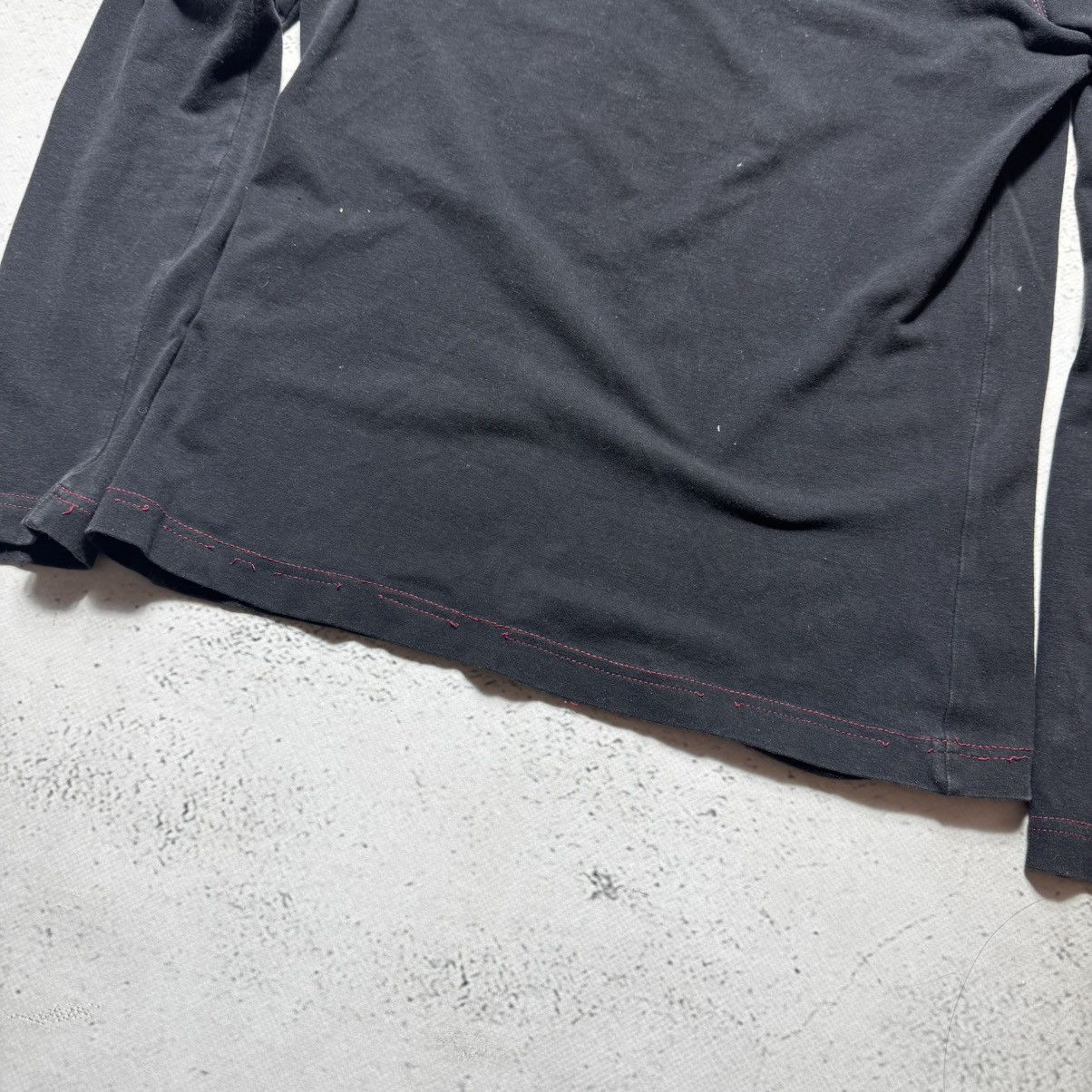 Dolce & Gabbana archive dolce gabbana distressed long sleeve with big logo Size M / US 6-8 / IT 42-44 - 7 Thumbnail