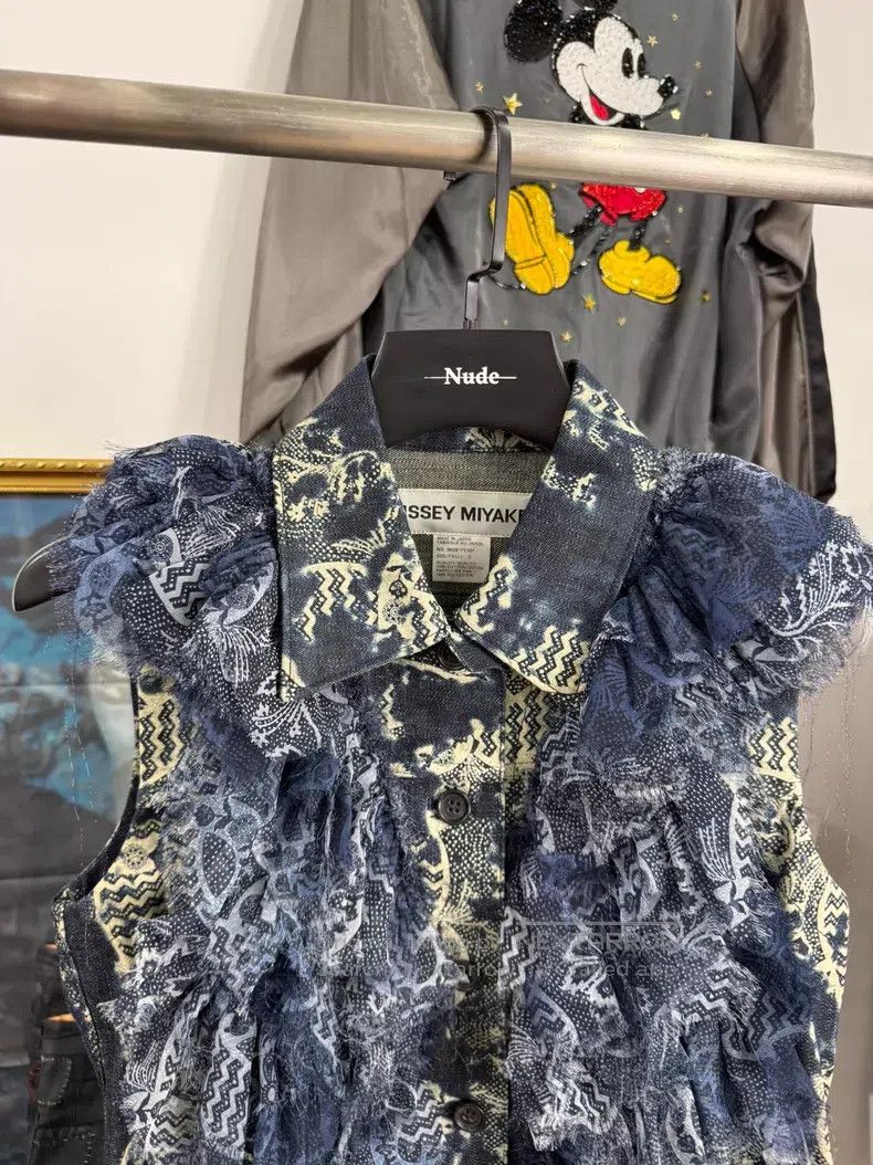 Issey Miyake Issey Miyake Main Line Floral Vest Size XS / US 0-2 / IT 36-38 - 4 Thumbnail