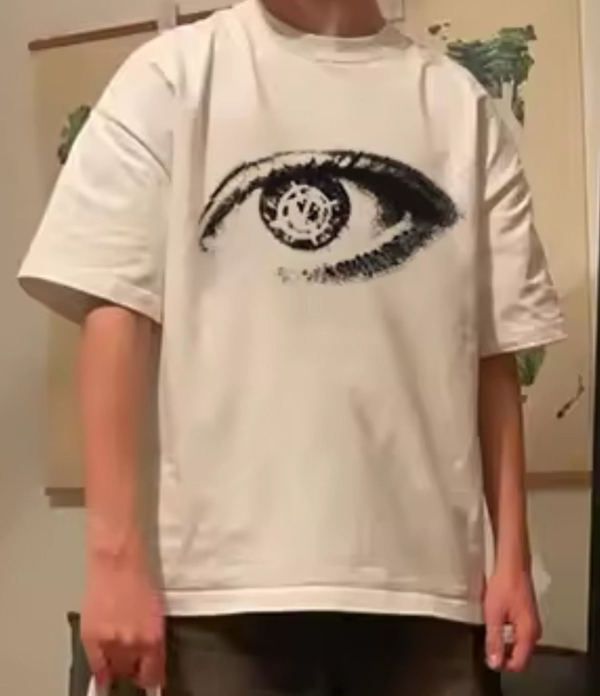 Japanese Brand Gothic 90s Streetwear Human Eye T-Shirt Punk Graphic Tees Size US M / EU 48-50 / 2 - 3 Thumbnail