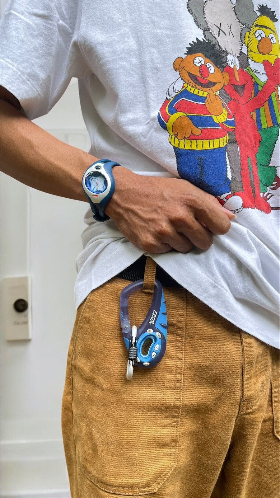 Timex Vintage TMX TIMEX GRIP CLIP CARABINER TOMB RAIDER WATCH Size ONE SIZE - 16 Thumbnail