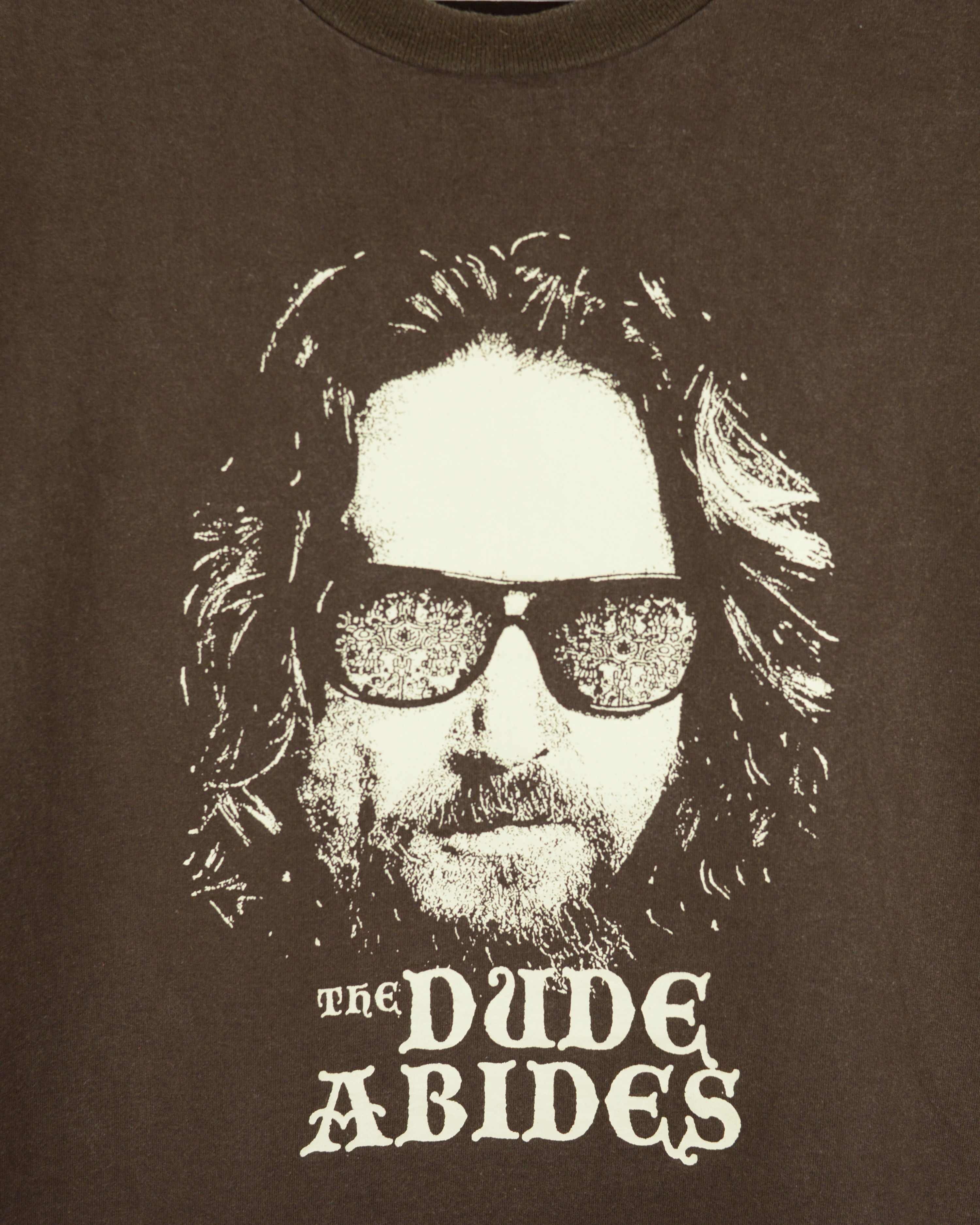 Vintage Vintage Big Lebowski The Dude Abides t shirt Size US L / EU 52-54 / 3 - 3 Thumbnail