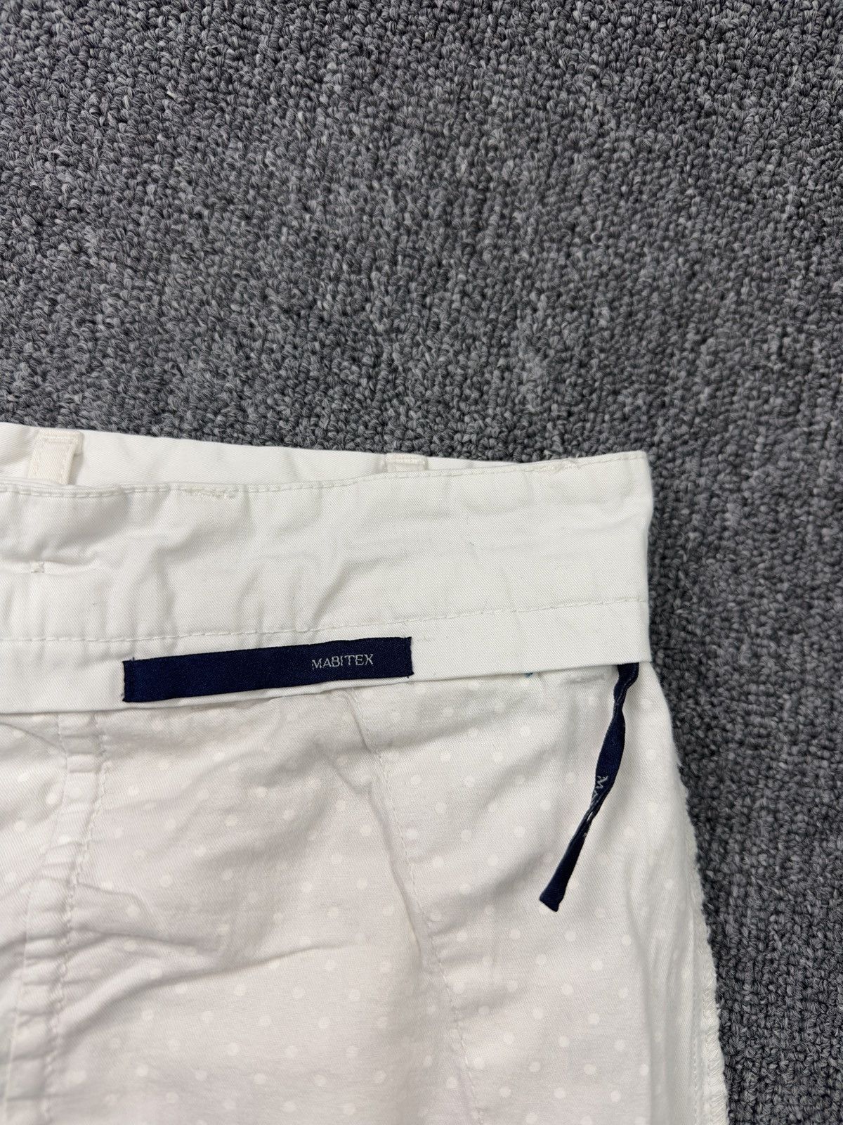 Other Mabitex Germent Dyed Chino White Cotton Shorts Size US 30 / EU 46 - 7 Thumbnail