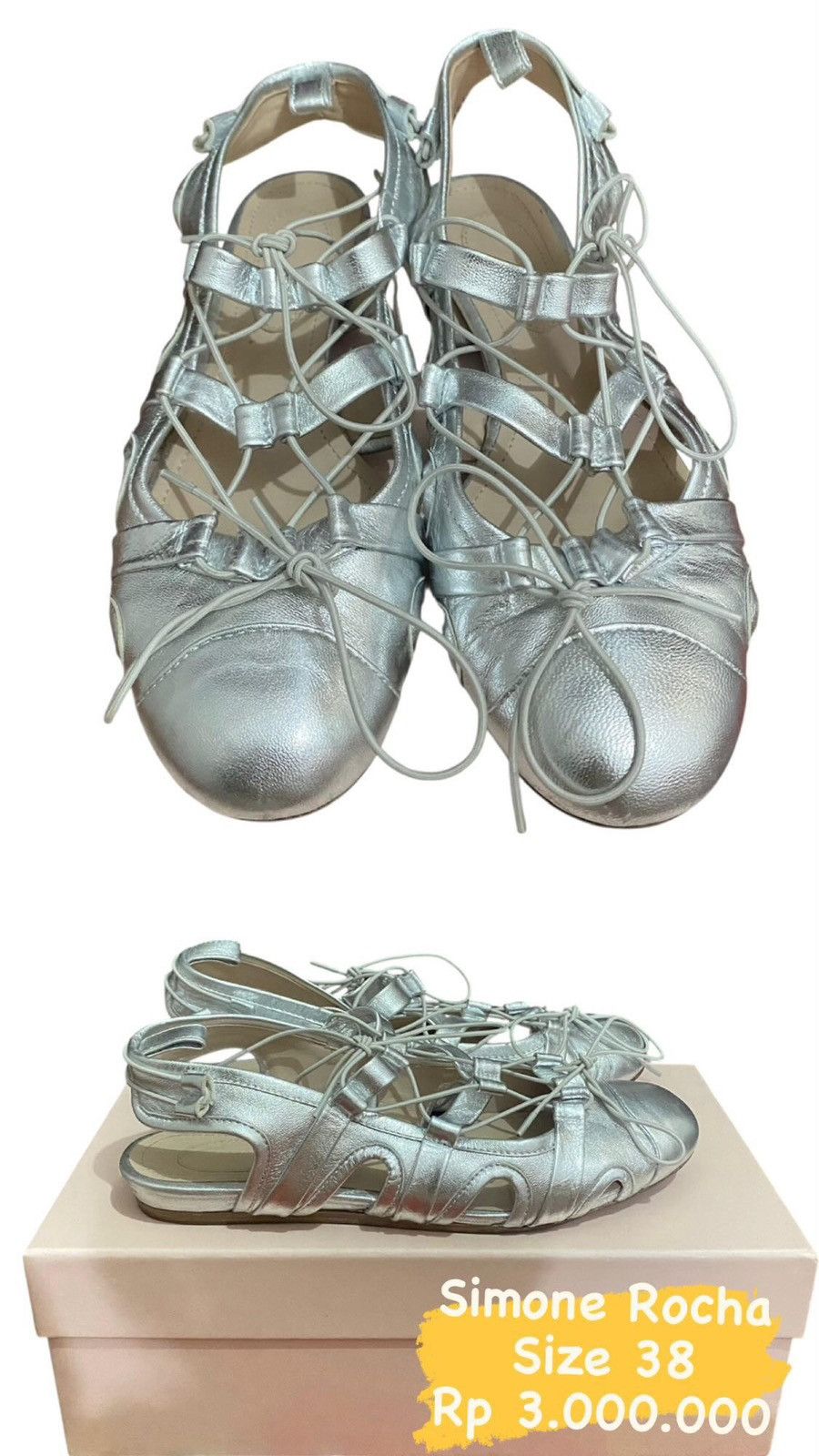Simone Rocha Simone Rocha Sporty Lace Size US 7 / IT 37 - 2 Thumbnail
