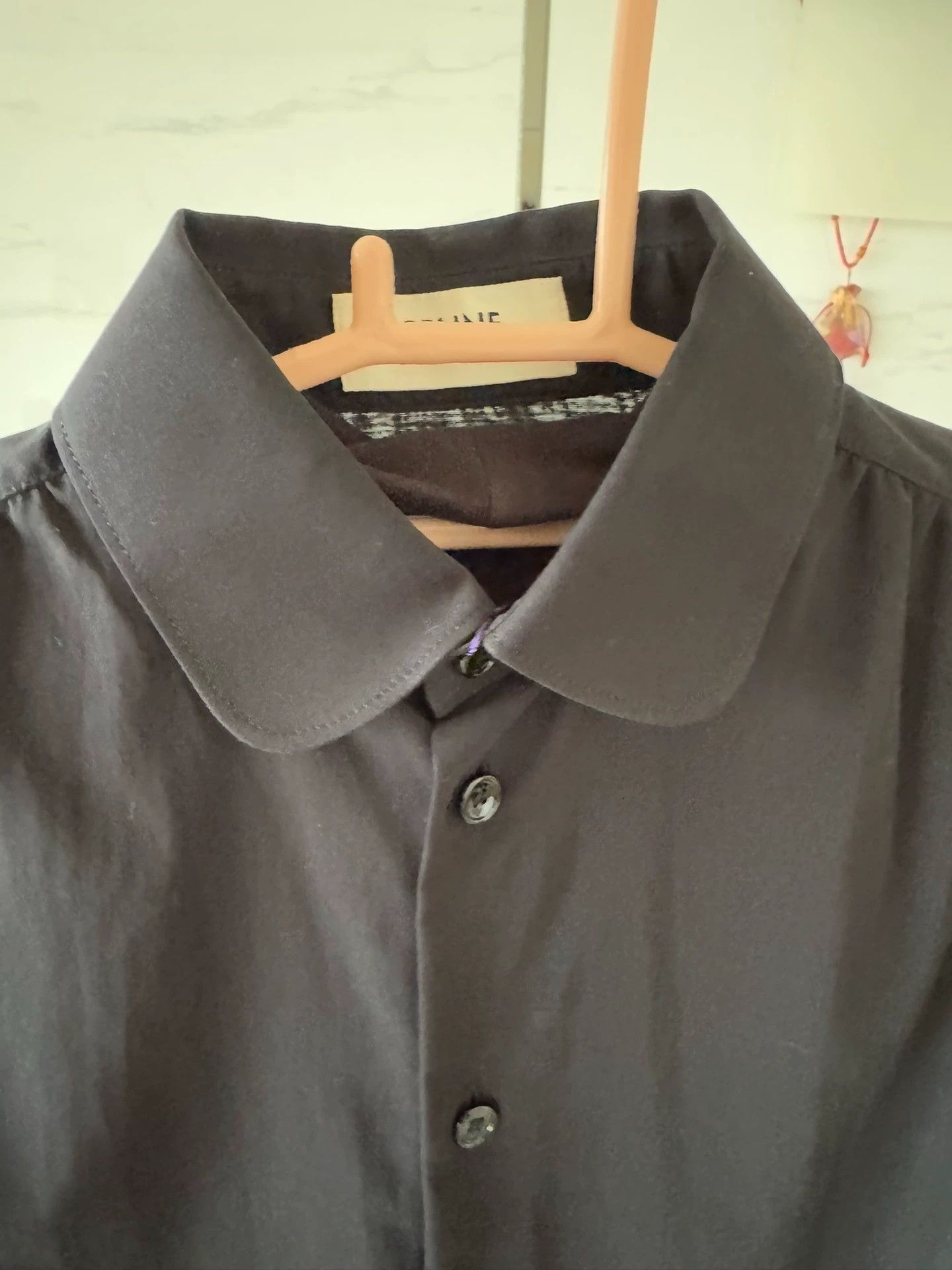Celine Celine Silk Black Blouse 34 NWT Size XXS / US 00 / IT 34 - 8 Thumbnail