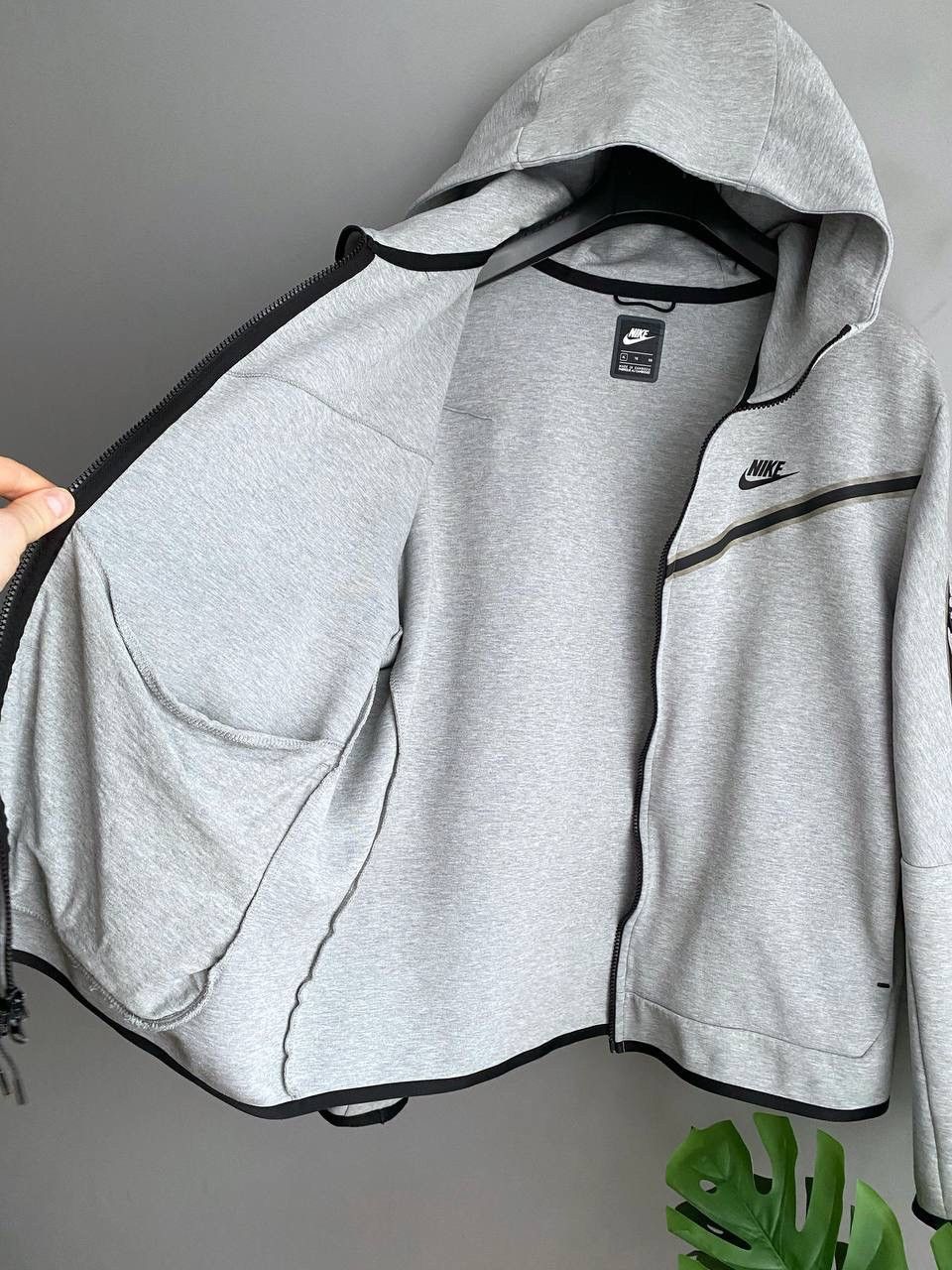 Nike Nike Tech Fleece Men's Grey Zip Hoodie, Size XL, CU4489-063 Size US XL / EU 56 / 4 - 9 Thumbnail
