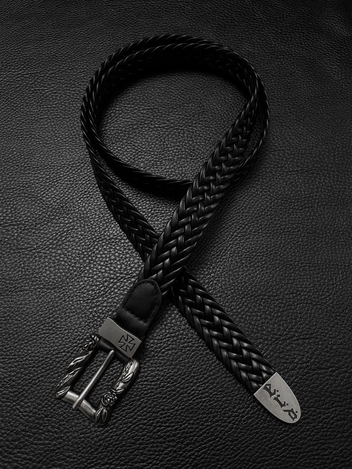 Braided Leather Belt