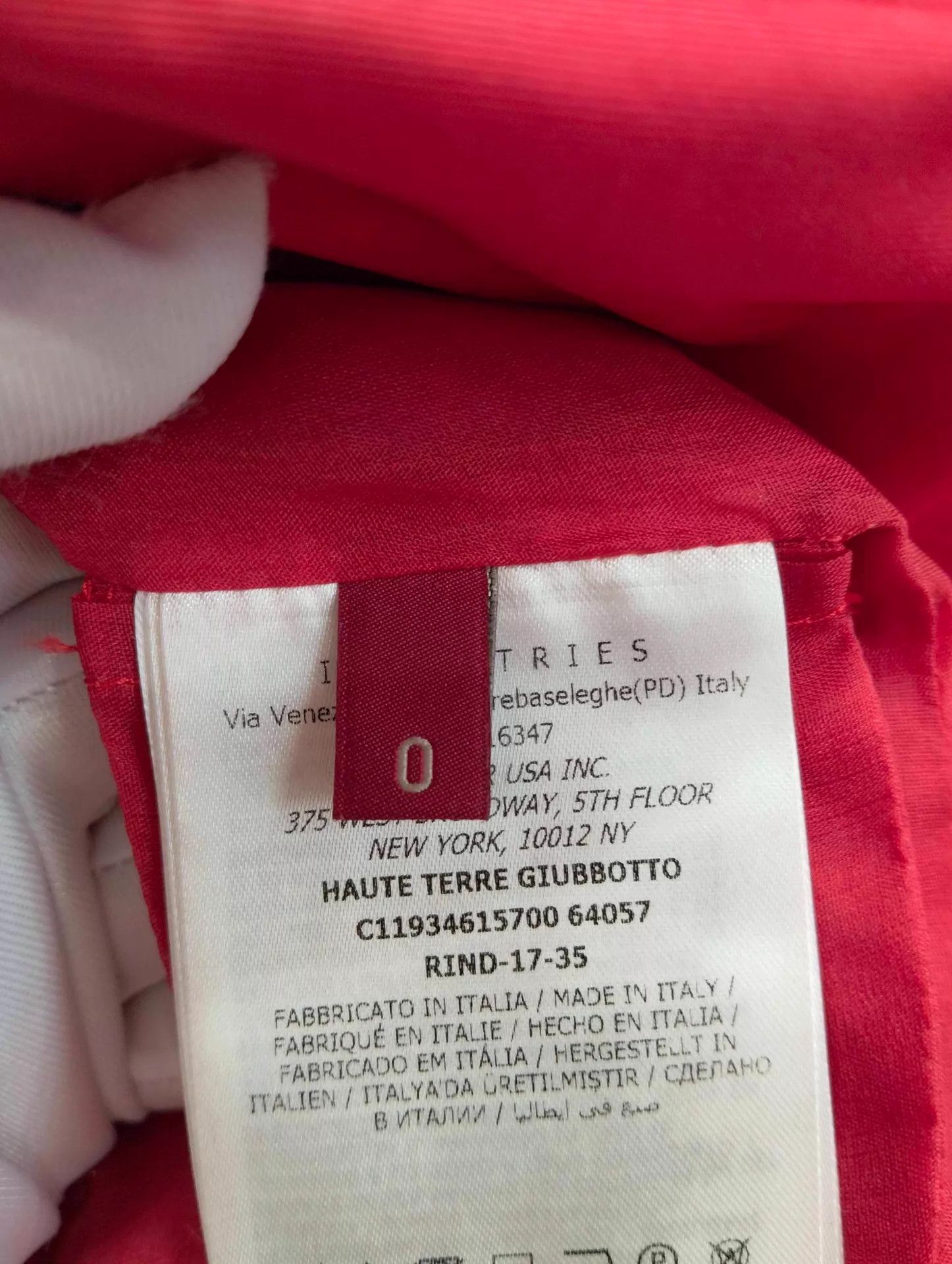 Moncler Moncler Red Trench Jacket Size 0 Size XS / US 0-2 / IT 36-38 - 6 Thumbnail