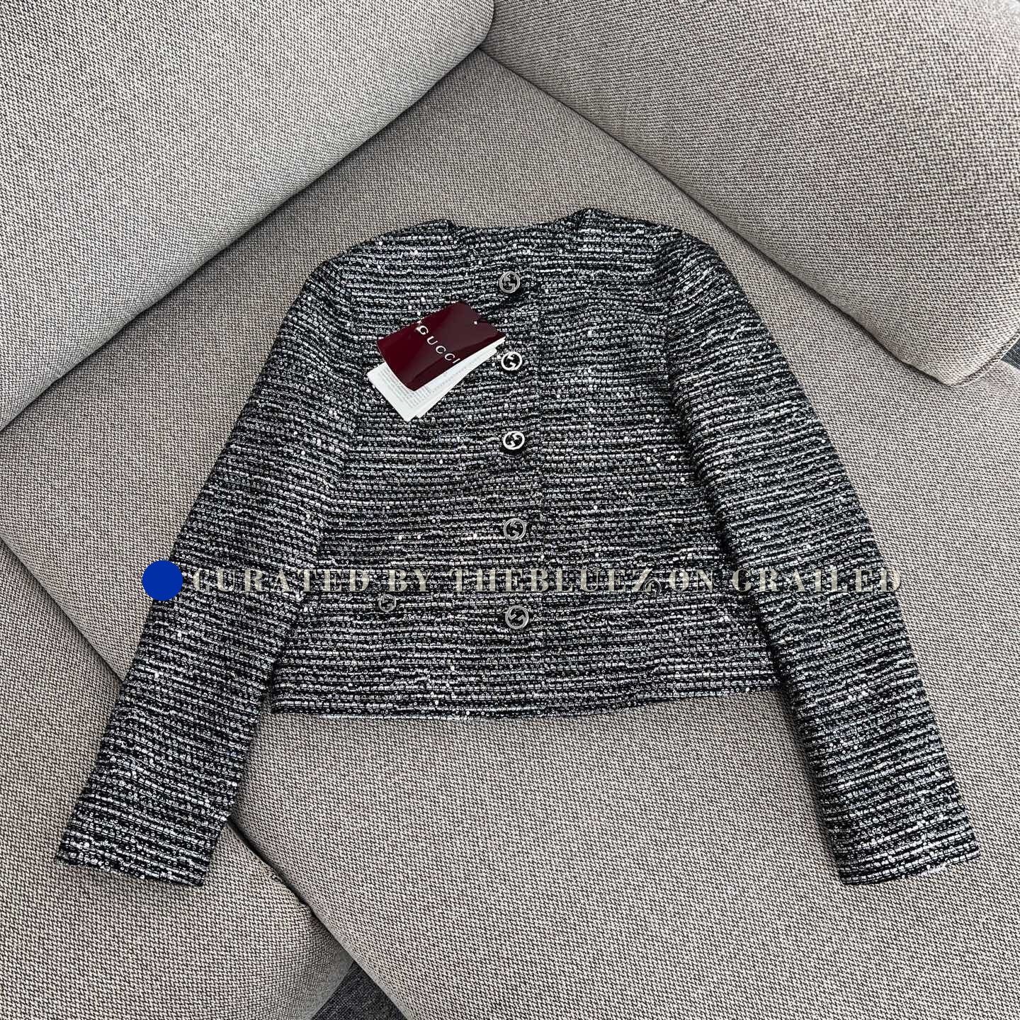 Gucci Gucci 2025 Striped Tweed Short Jacket Size XS / US 0-2 / IT 36-38 - 1 Thumbnail