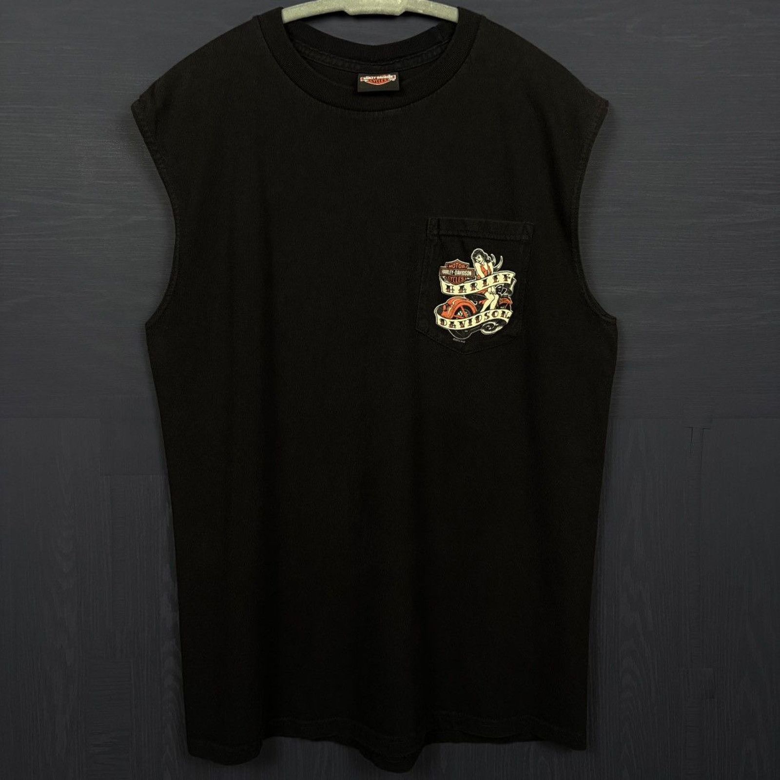 Harley Davidson × Japanese Brand × Vintage 🇺🇸2012 HARLEY-DAVIDSON Virginia Eagle Tank Size US L / EU 52-54 / 3 - 4 Thumbnail