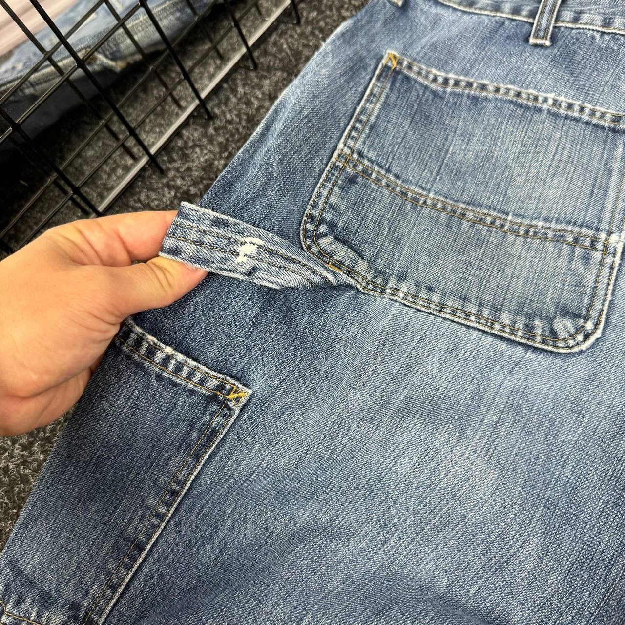 Carhartt Carhartt carpenter distressed denim jeans skater avant-garde Size US 32 / EU 48 - 6 Thumbnail