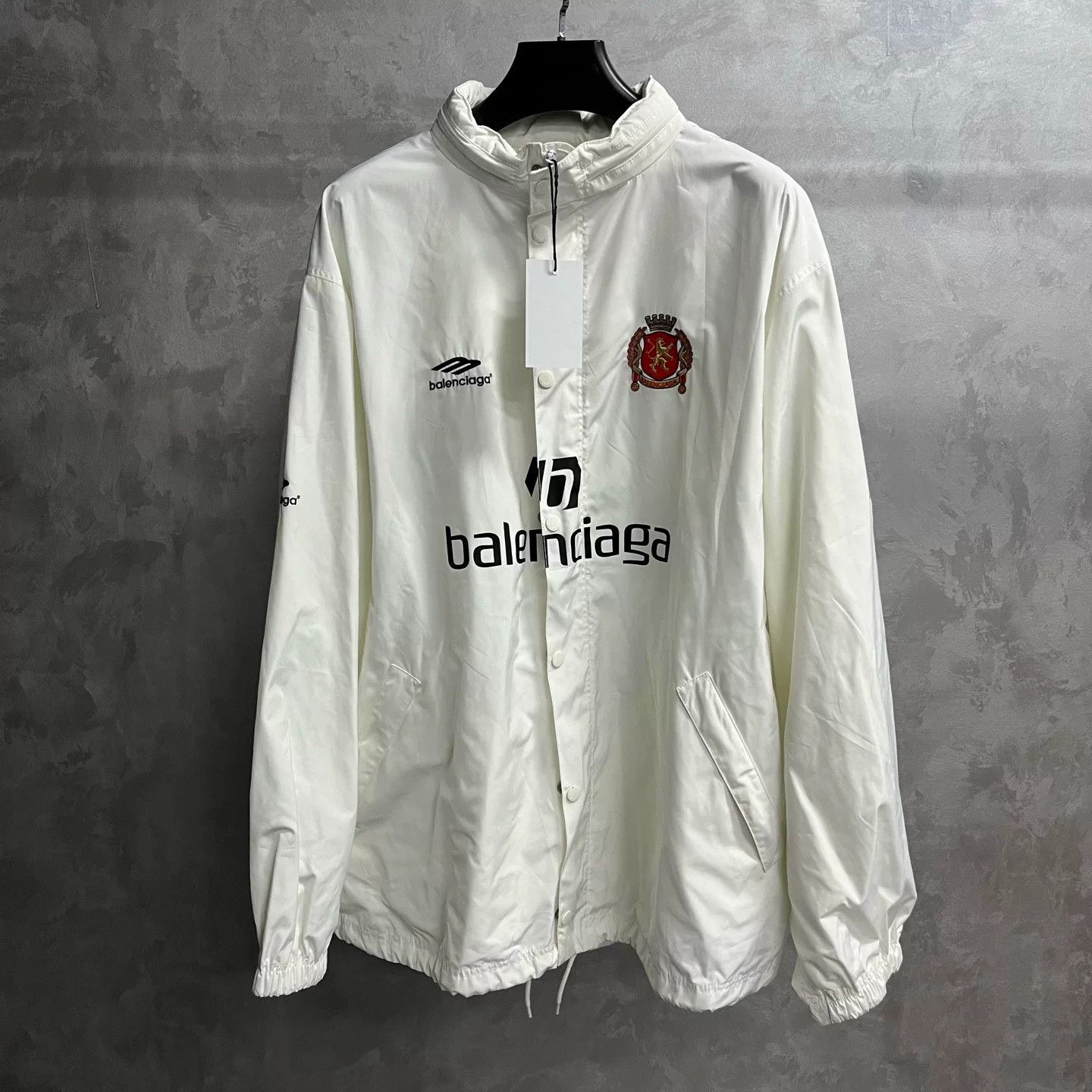 Balenciaga Balenciaga Football White Light Jacket xs Men Size US XS / EU 42 / 0 - 1 Thumbnail