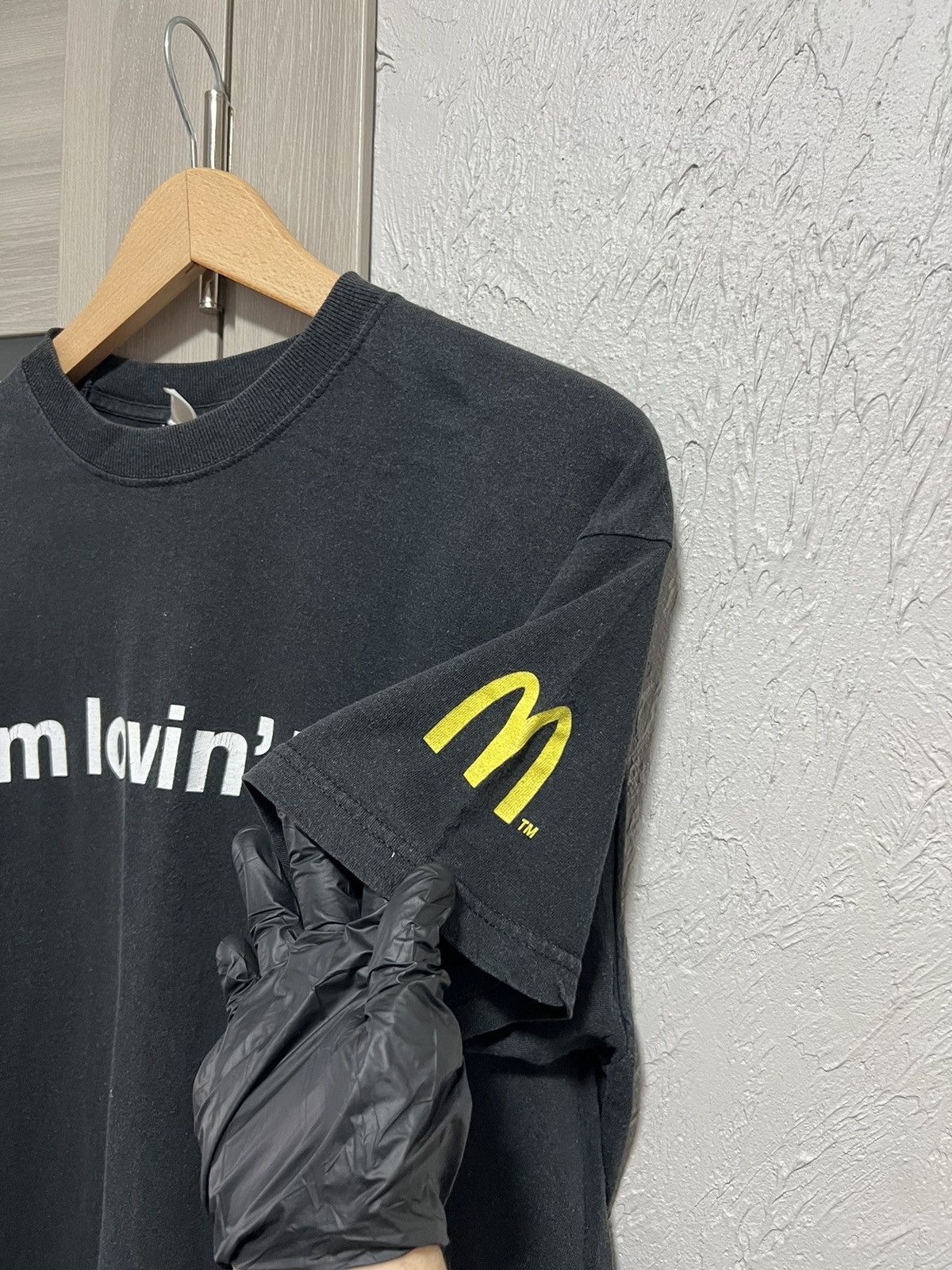 Band Tees Vintage 00s ADULT " IM LOVIT IT McDonald " FUNNY BuyTee Size US M / EU 48-50 / 2 - 3 Thumbnail