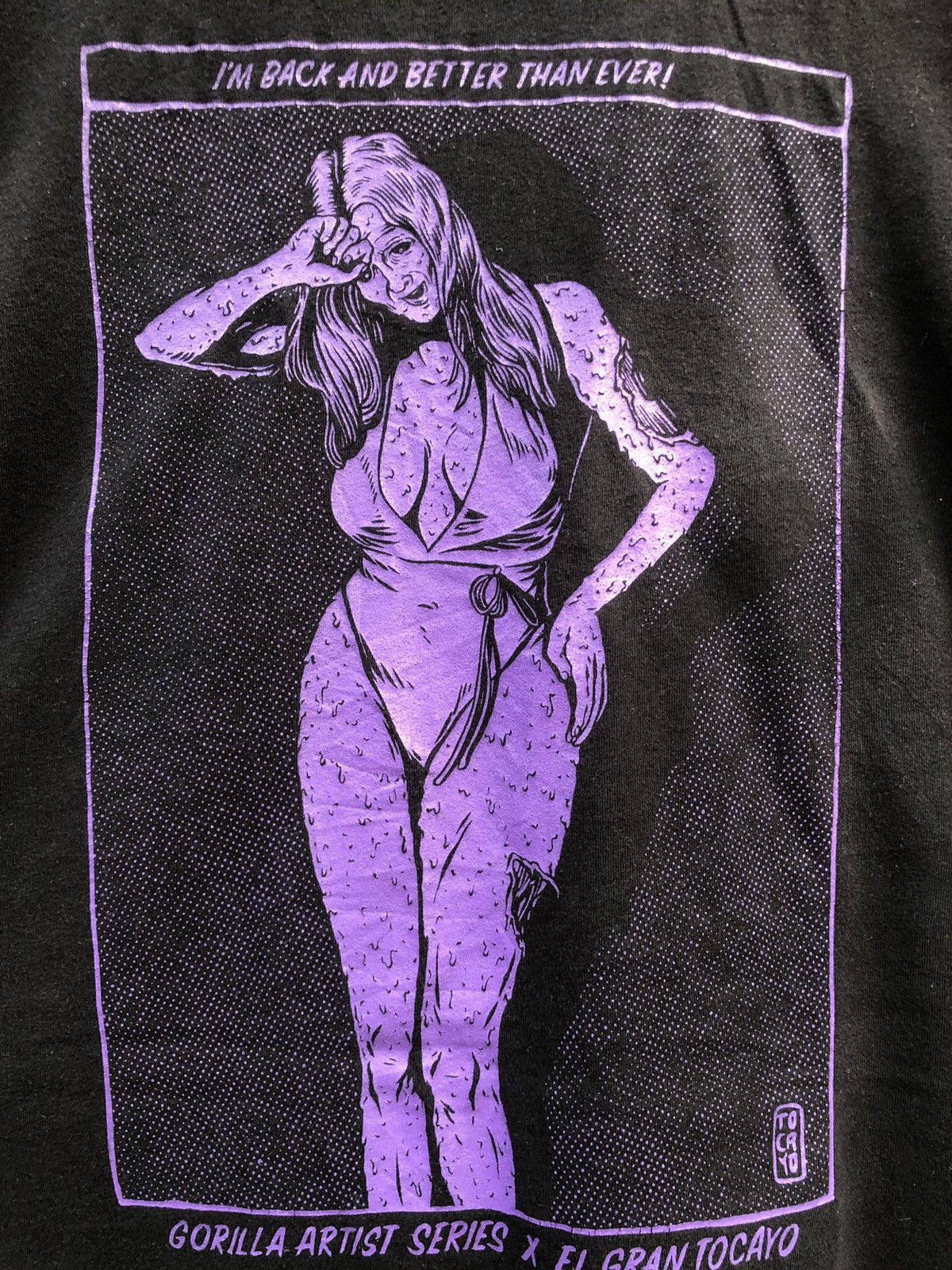 Japanese Brand × Vintage 💥RARE💥 Gorilla Artist Series X El Grand Tocayo Art Tshirt Size US L / EU 52-54 / 3 - 5 Thumbnail