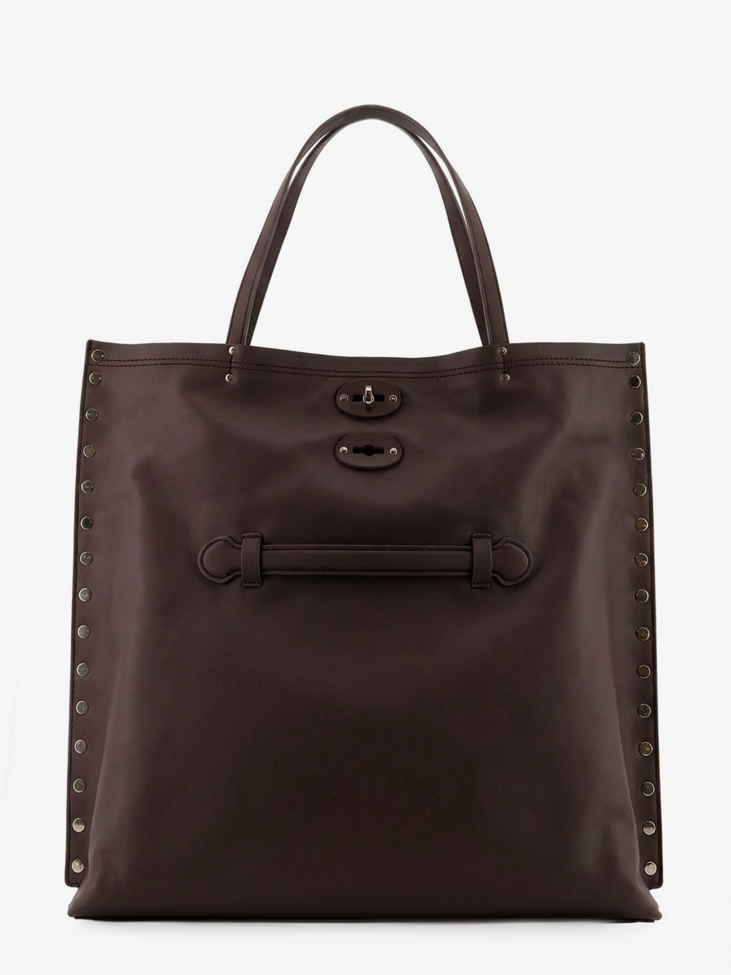 Zanellato A Spasso Leather Shopping Bag Size ONE SIZE - 1 Thumbnail