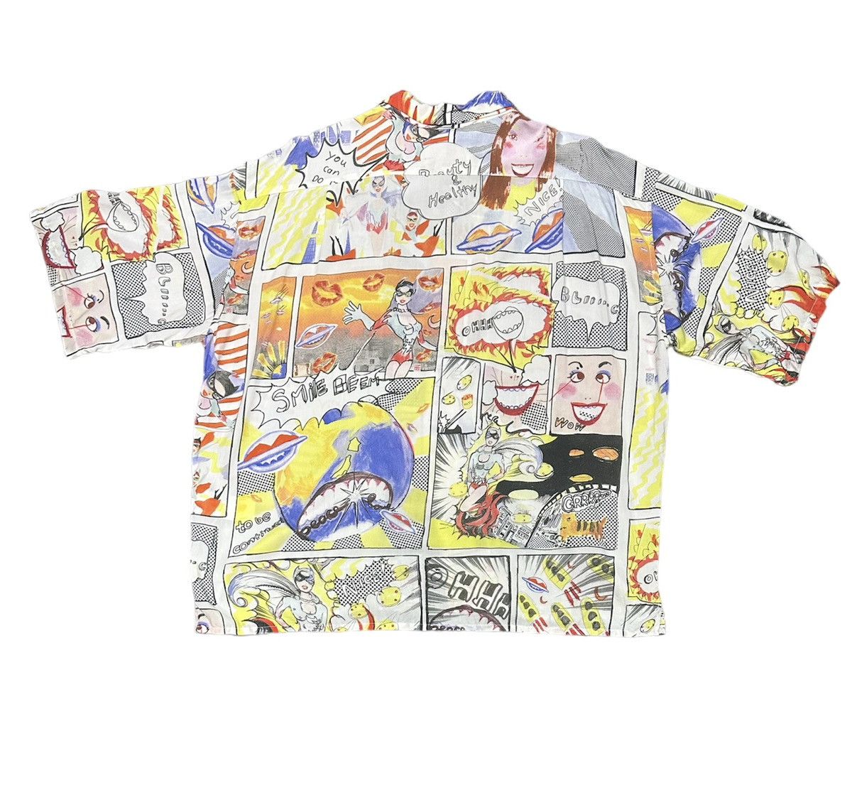 Designer Tsumori chisato fullprint by niko shirt button down Size US XL / EU 56 / 4 - 1 Thumbnail
