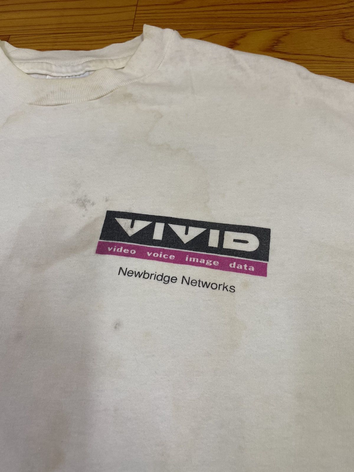 Hanes × Vintage Vintage Vivid Atm Lan Tee Size US XL / EU 56 / 4 - 3 Thumbnail