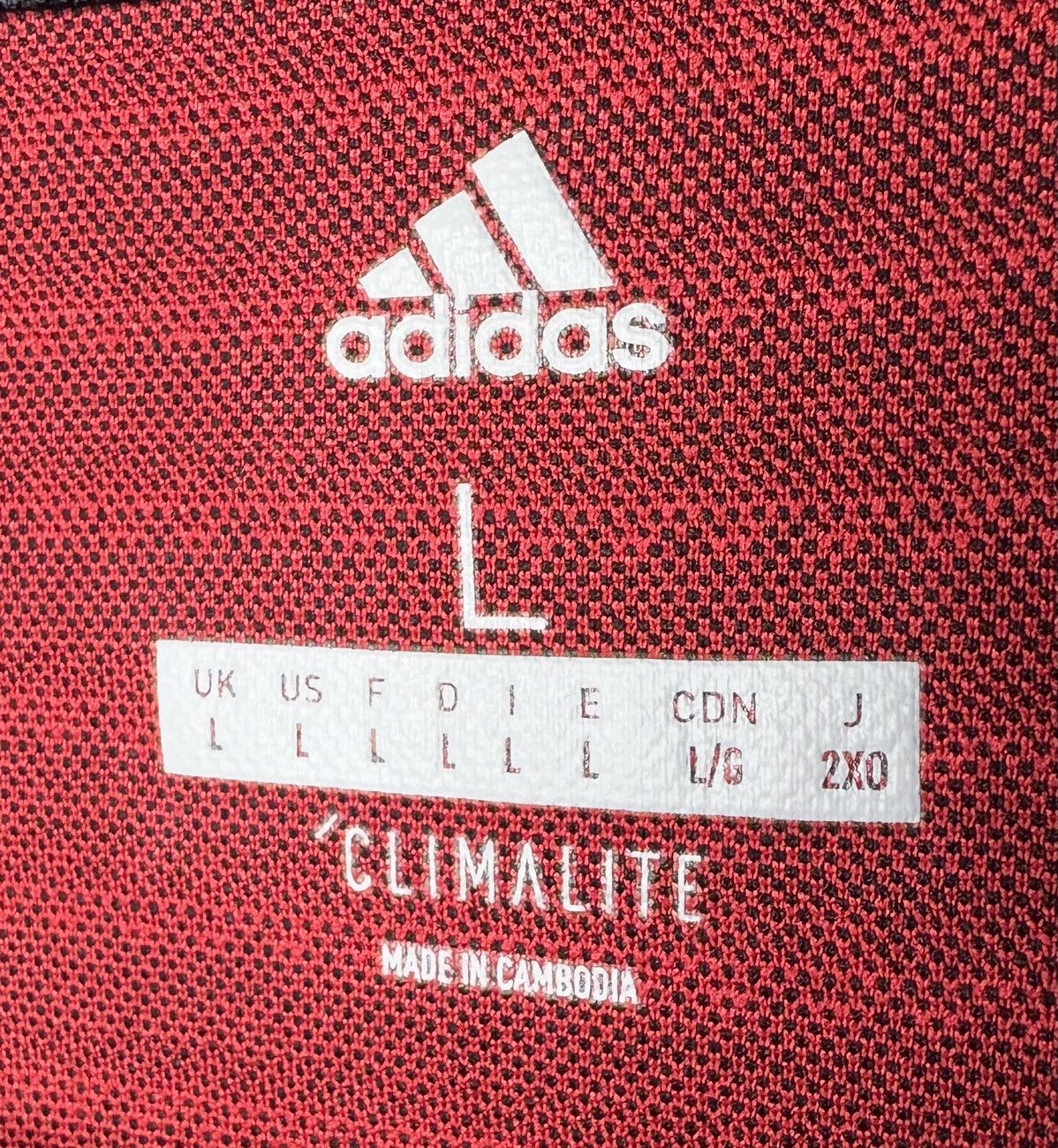 Adidas Manchester United 2018 2019 Home Shirt Adidas #9 Martial Size US L / EU 52-54 / 3 - 9 Thumbnail