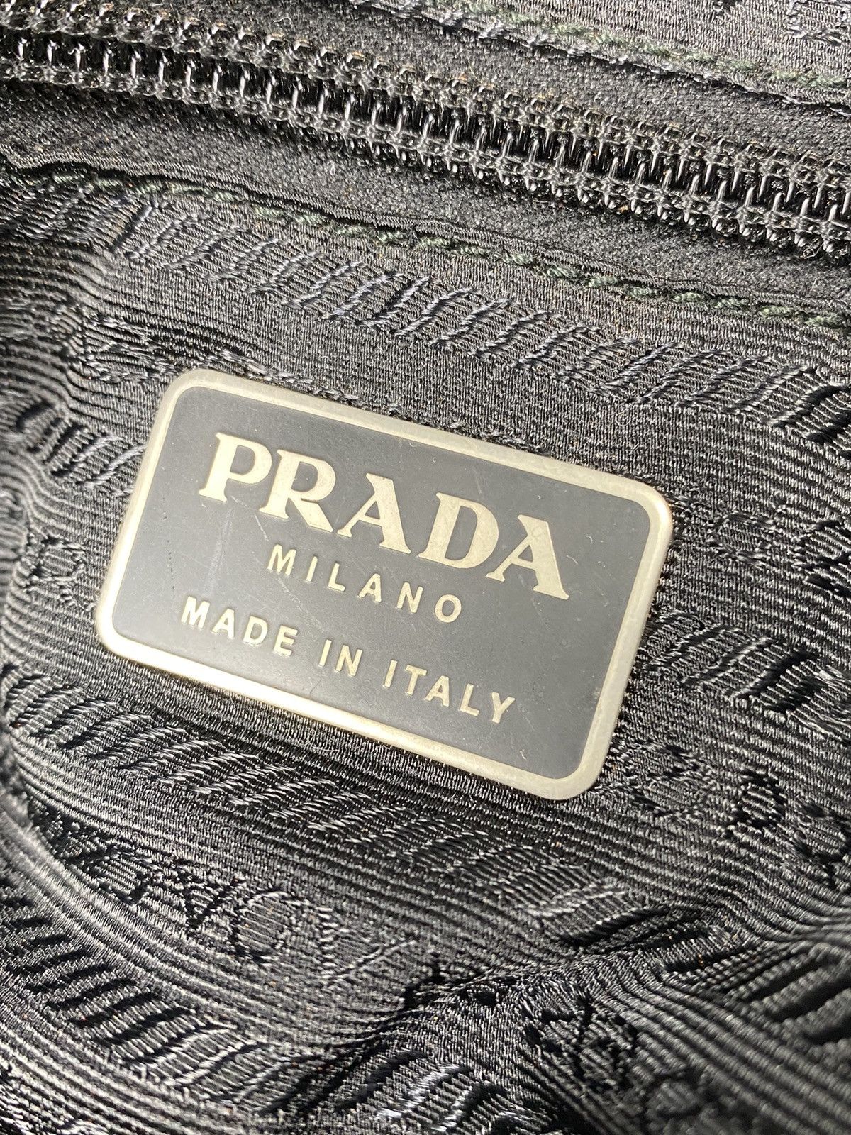 Prada Prada Tessuto Nero Nylon Shoulder Bag Size ONE SIZE - 10 Thumbnail