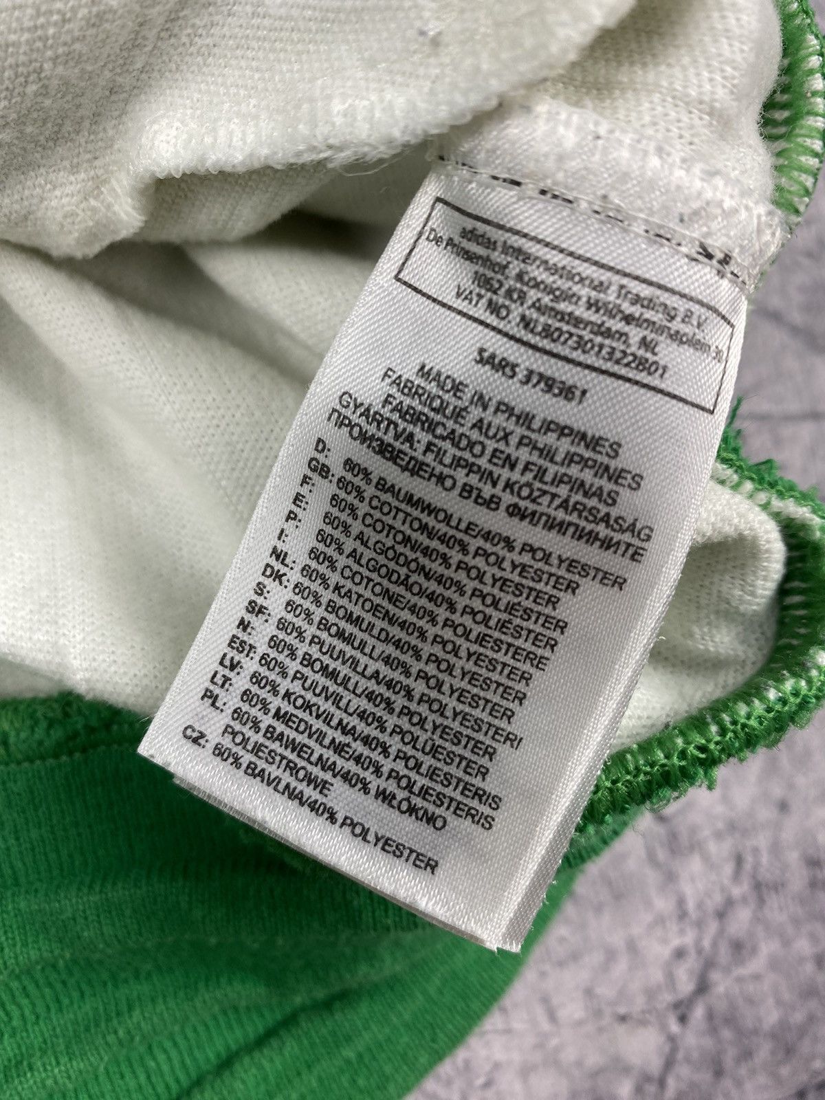 Adidas × Vintage Vintage Adidas Tournament Edition Zip Up Jumper Jacket Size US XS / EU 42 / 0 - 11 Thumbnail