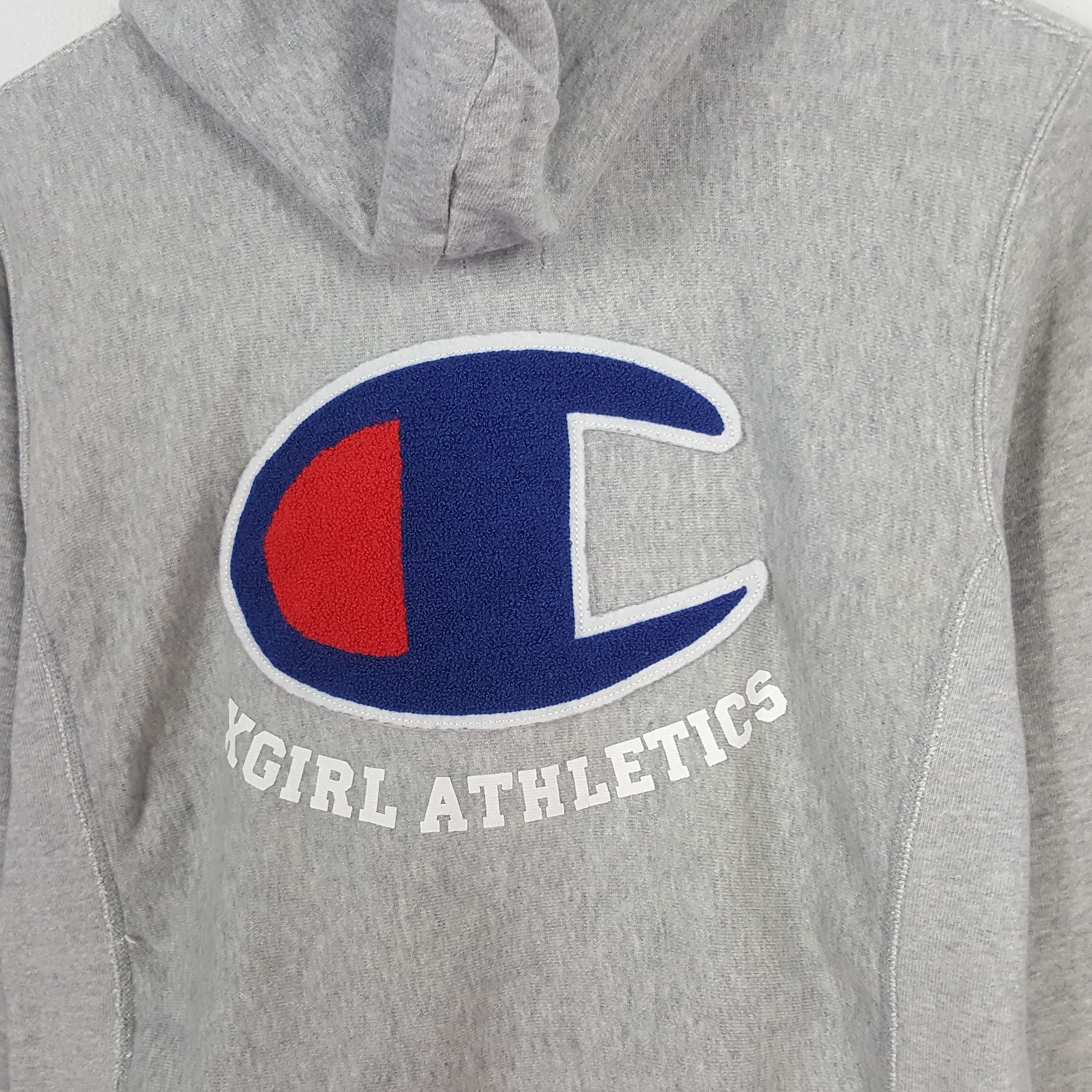 Champion × Vintage Vintage Champion Xgirl Athletics Varsity Jacket Hoodies Size US S / EU 44-46 / 1 - 2 Thumbnail