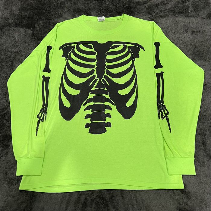 Playboi Carti Playboi Carti Neon Skeleton Long Sleeve | Grailed