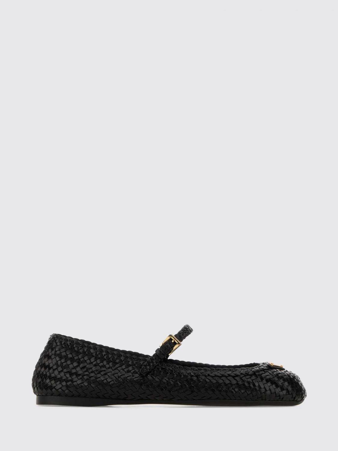 Prada Prada Ballet Flat Woman Black Size US 11 / IT 41 - 1 Preview