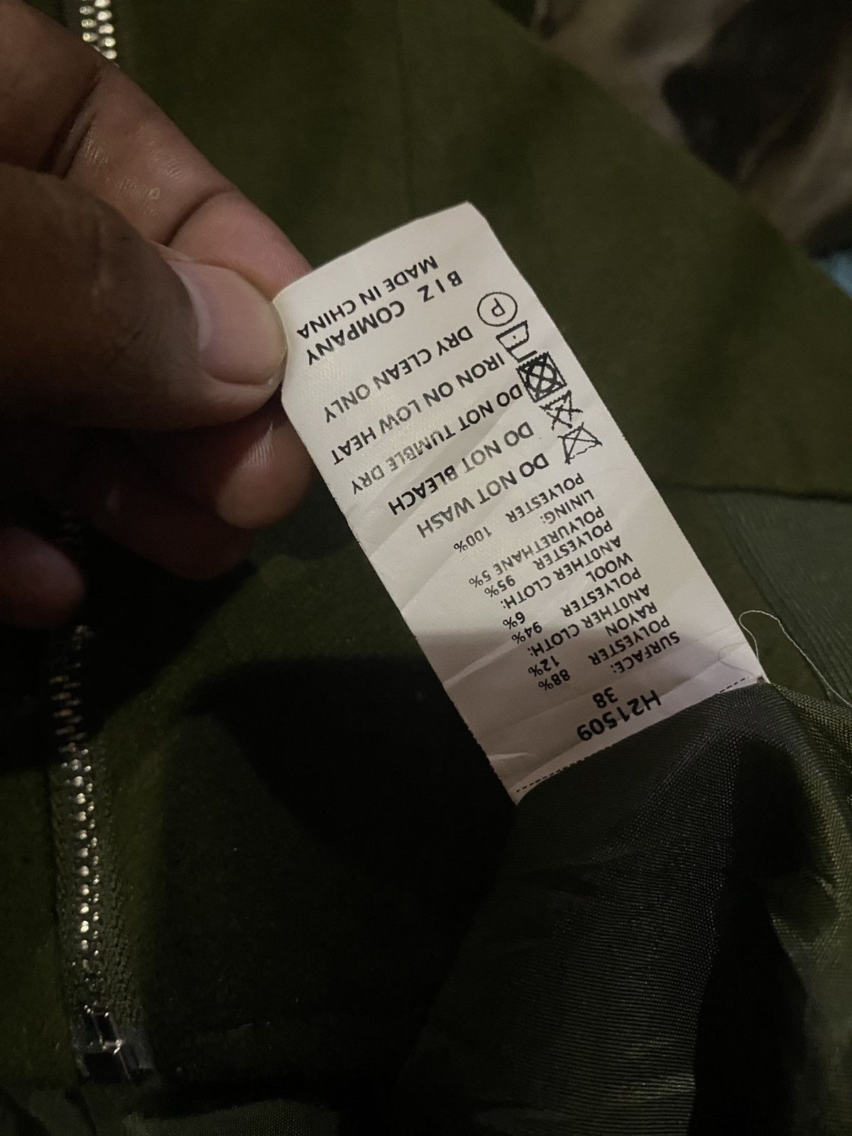 Japanese Brand Bittoko Olive Green Bomber Jacket Unisex Vintage Streetwear Size US L / EU 52-54 / 3 - 11 Thumbnail