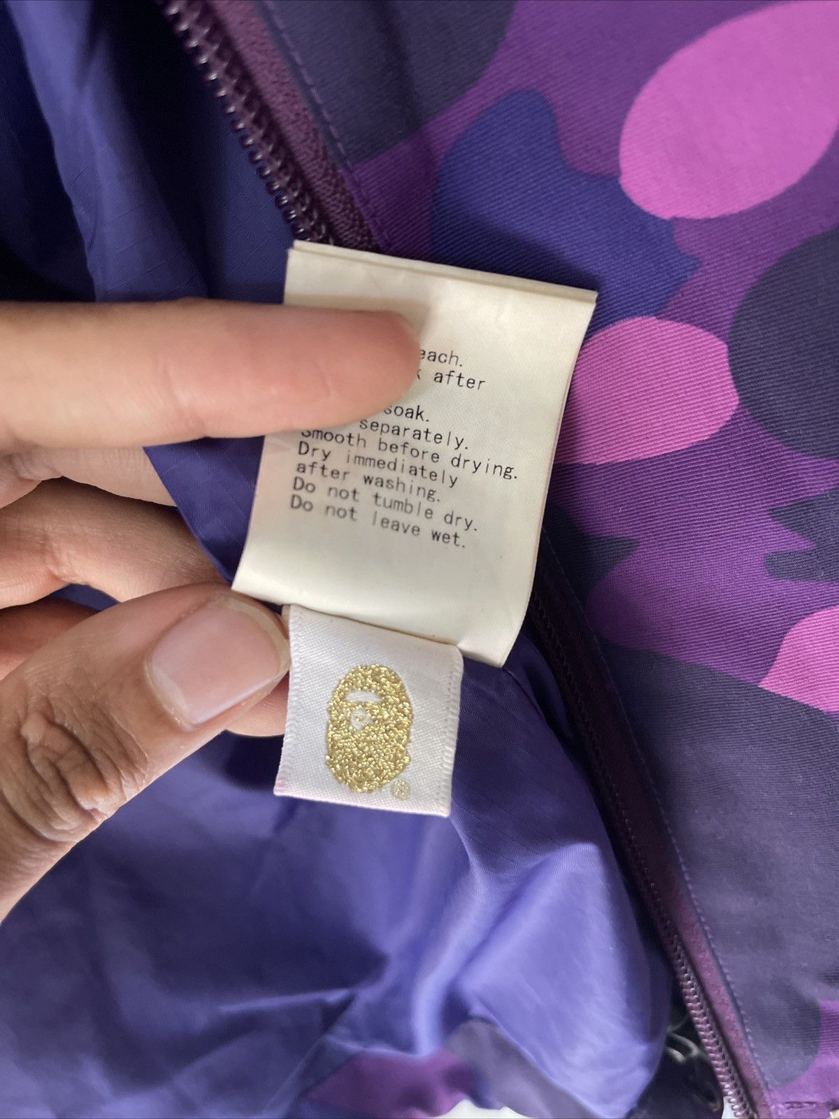 Bape Bape Lightweight Purple Camo Jacket Size US M / EU 48-50 / 2 - 12 Thumbnail