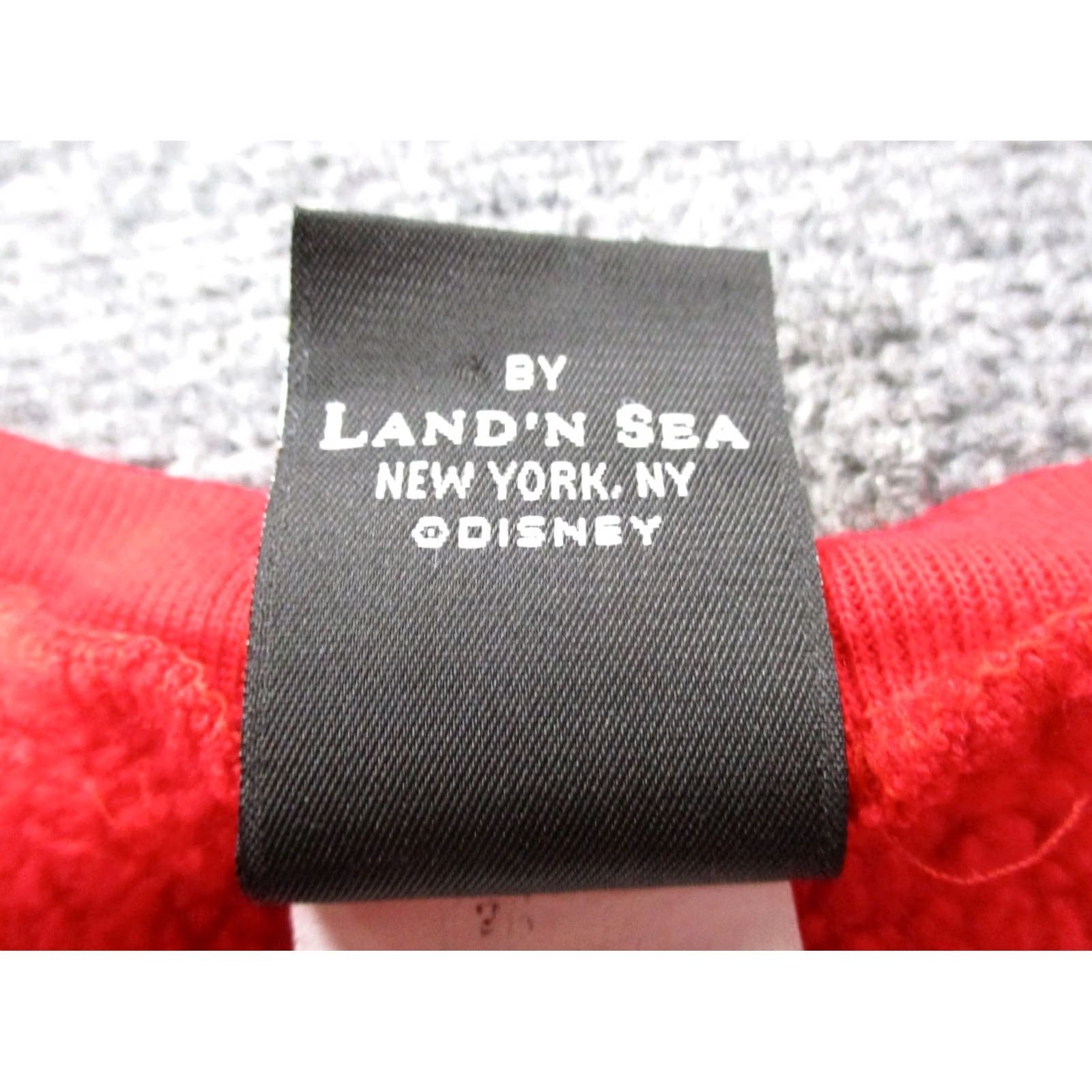 Vintage VINTAGE Land'n Sea Mickey Mouse Sweatshirt Men 3XL Crew Neck Red Pullover Sweater Christmas 90s Holiday Graphic Print Knit Regular Mens Size US XXL / EU 58 / 5 - 7 Thumbnail