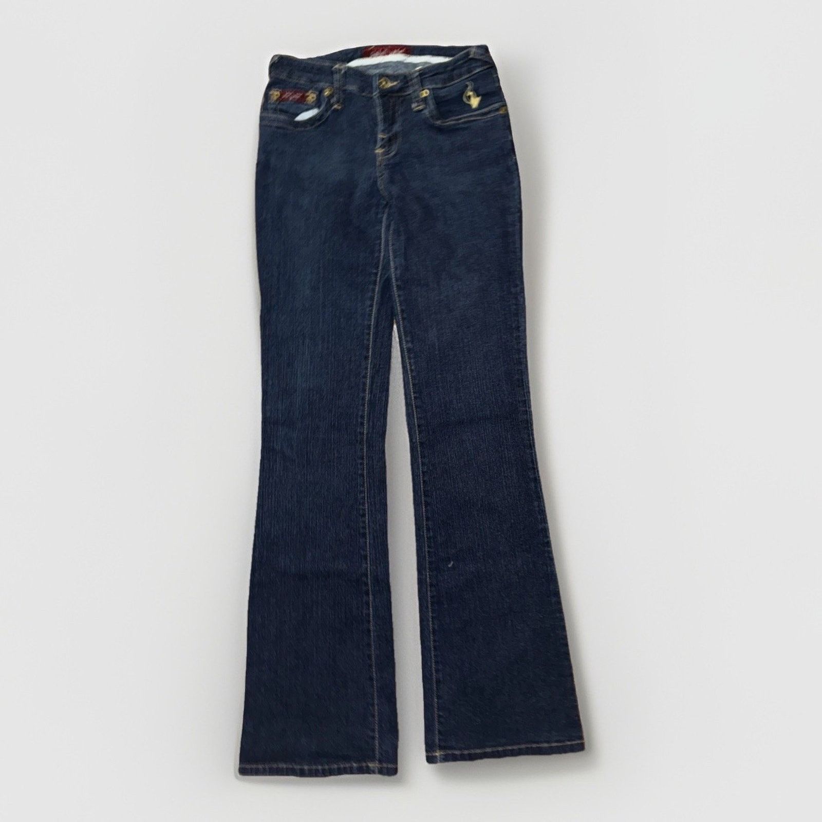 Vintage Baby Phat Flared Jeans Women’s 5 26x34 Blue Low Rise Denim Size 26" / US 2 / IT 38 - 3 Thumbnail