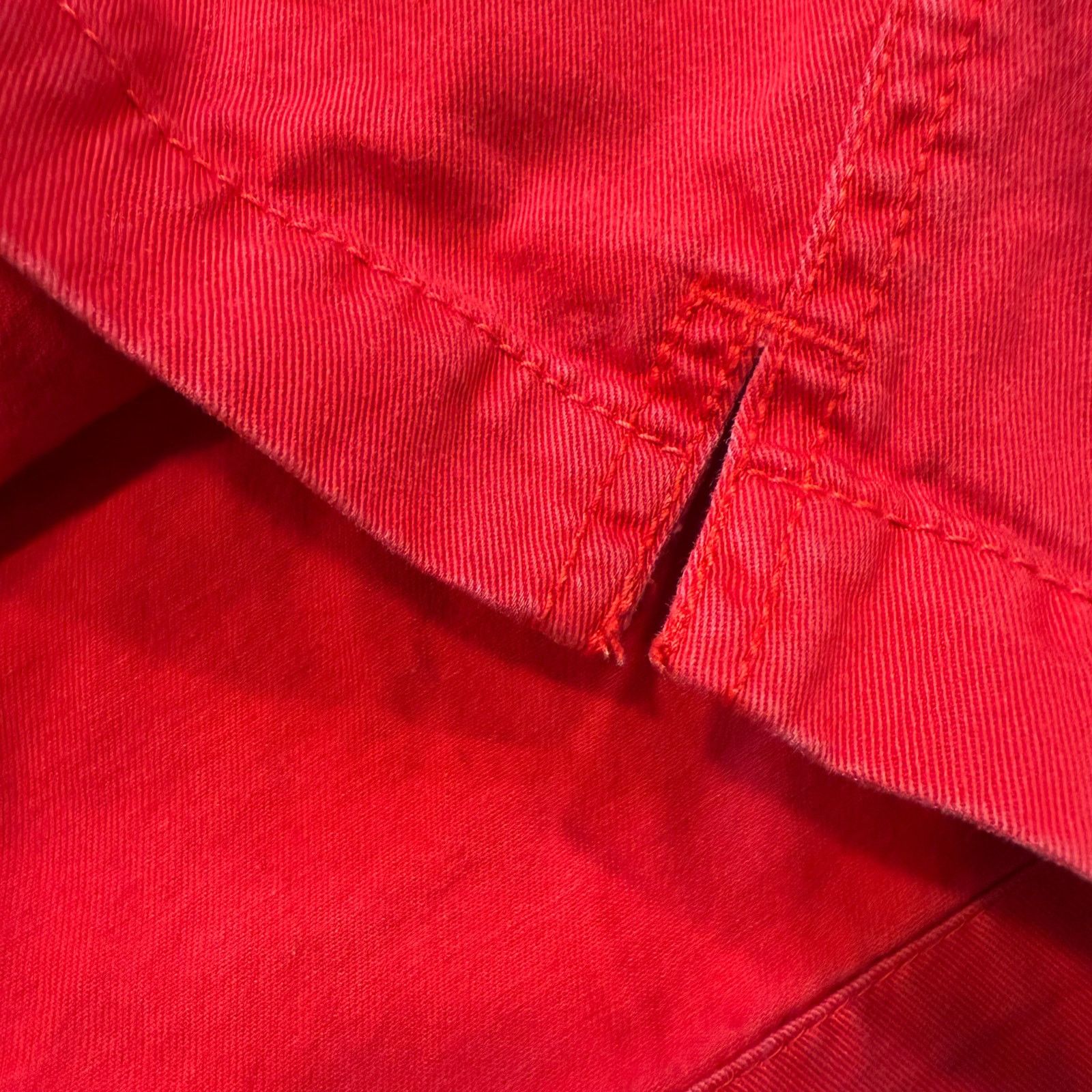 Vintage Vintage Austin Clothing Co. Red Button Tie Fly Shorts Size 36" / US 14 / IT 50 - 3 Thumbnail