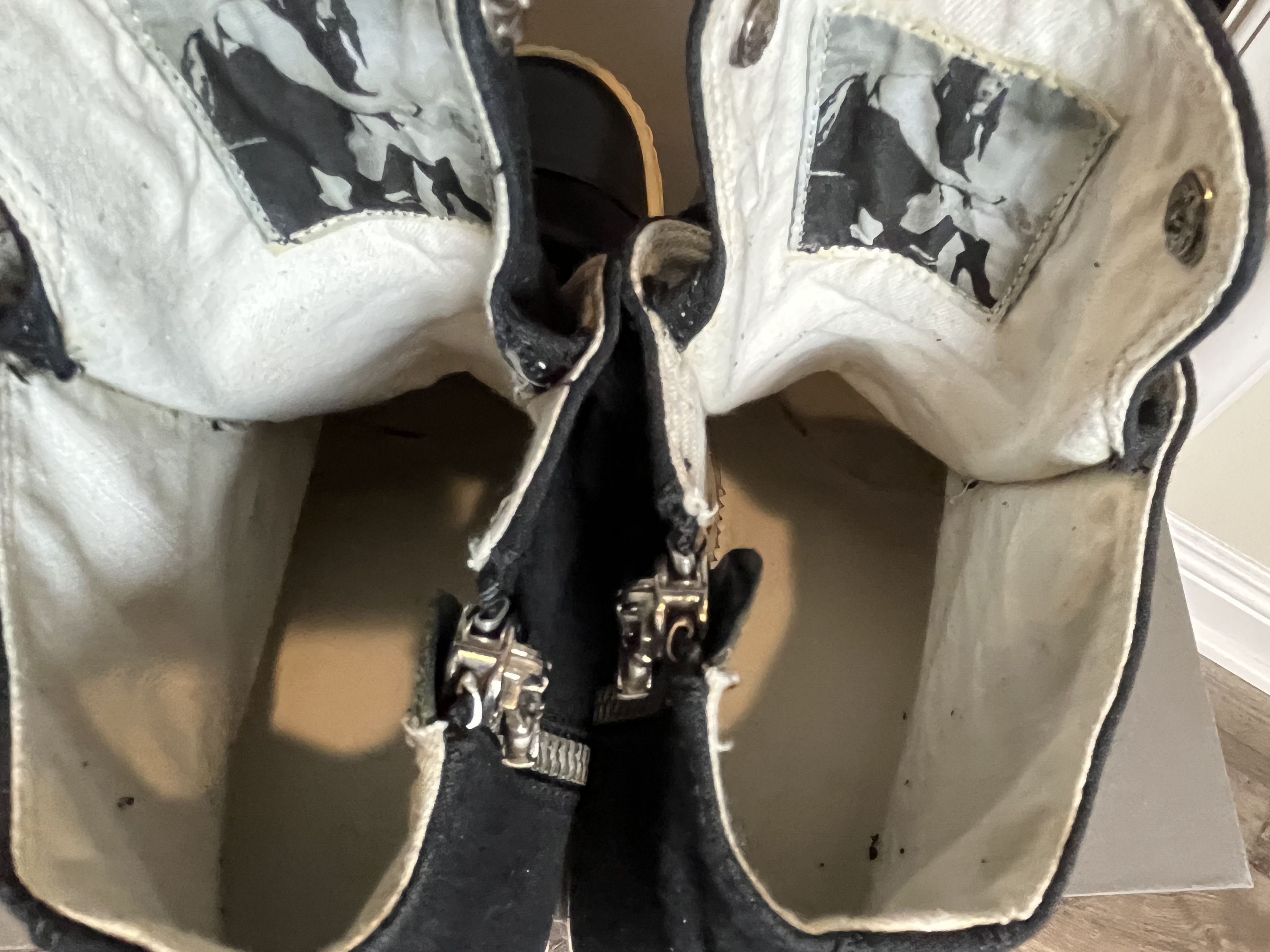 Chrome Hearts × Rick Owens RICK OWENS CHROME HEARTS RAMONES, BLACK TOE, STAPLE HEEL Size US 11 / EU 44 - 20 Thumbnail
