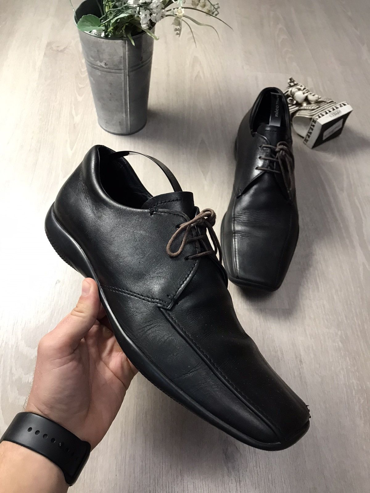 image of Archival Clothing x Prada Vintage American’S Sneakers in Black, Men's (Size 9)