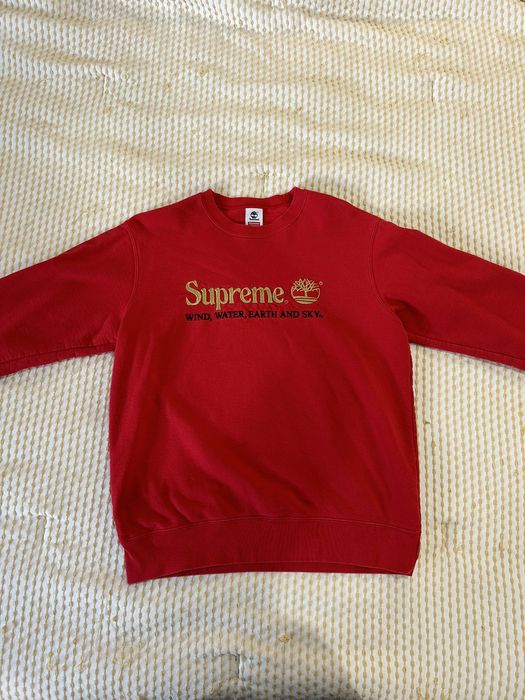 Supreme Supreme x Timberland Crewneck | Grailed