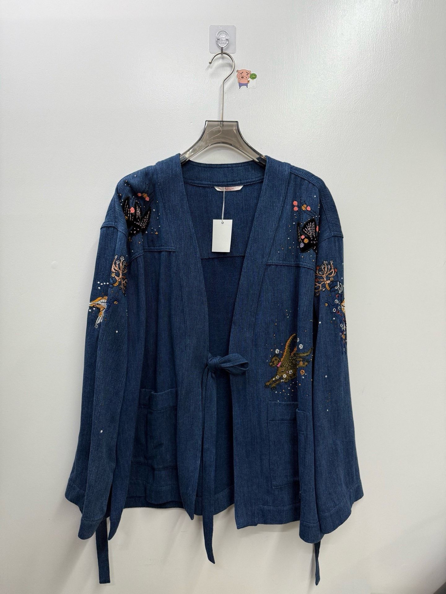 Valentino Valentino Denim Light Jacket 50 Men Size US XL / EU 56 / 4 - 1 Thumbnail