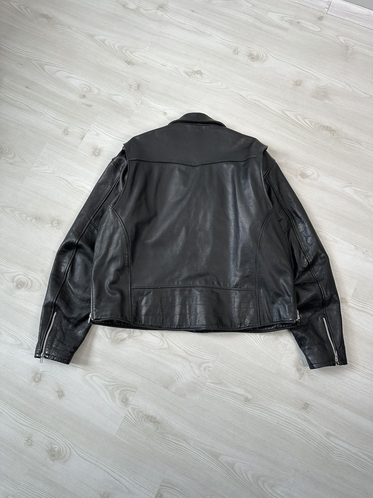 Genuine Leather × Harley Davidson Vintage Harley Davidson Oversized Leather Jacket Size US XL / EU 56 / 4 - 2 Thumbnail