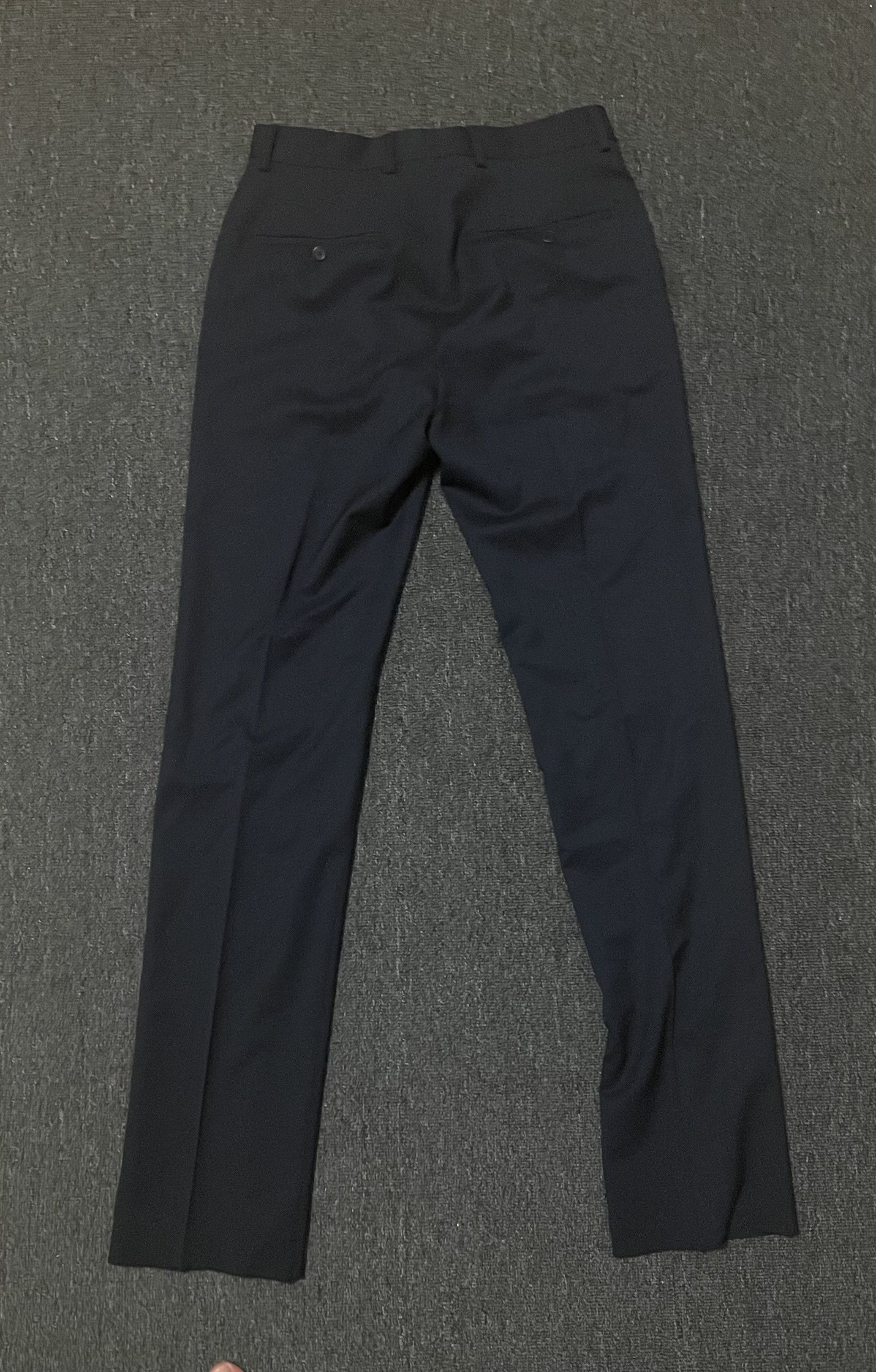 Fendi FENDI Black wool casual pants/suit pants, size 44 Size US 28 / EU 44 - 2 Thumbnail