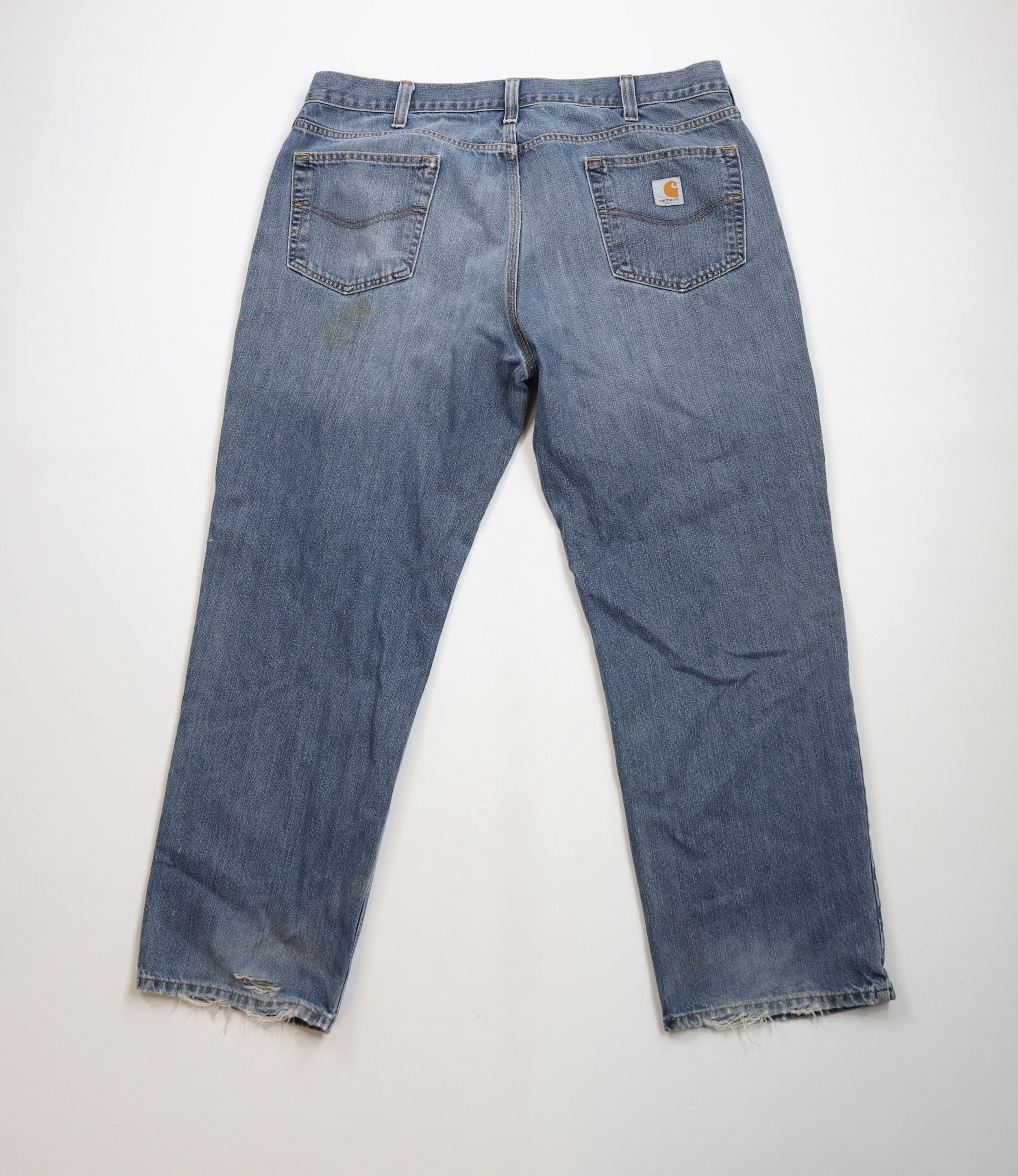 Carhartt × Vintage Vintage Y2K Carhartt Relaxed Fit Wide Leg Denim Jeans Blue Size US 40 / EU 56 - 11 Thumbnail