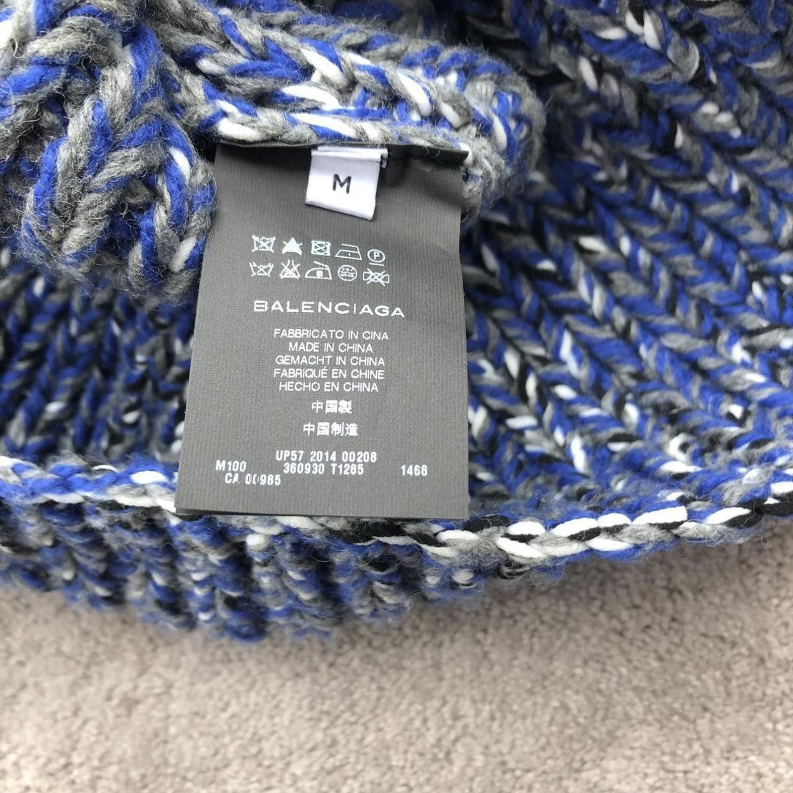 Balenciaga Balenciaga Wool Roll Neck Turtle Neck Sweater Jumper Size US M / EU 48-50 / 2 - 7 Thumbnail