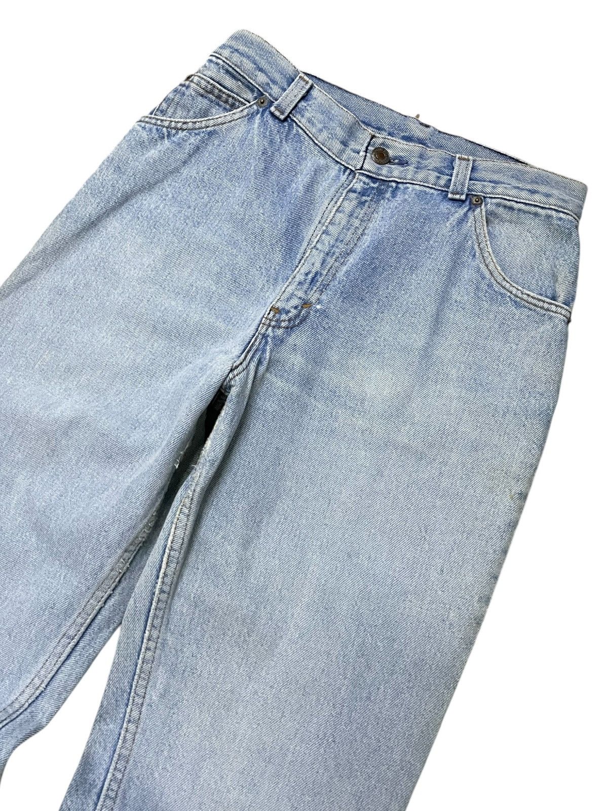 Levi's × Vintage Vintage Levis White Tab Baggy Loose Tapered Leg Jeans Size US 29 - 3 Thumbnail